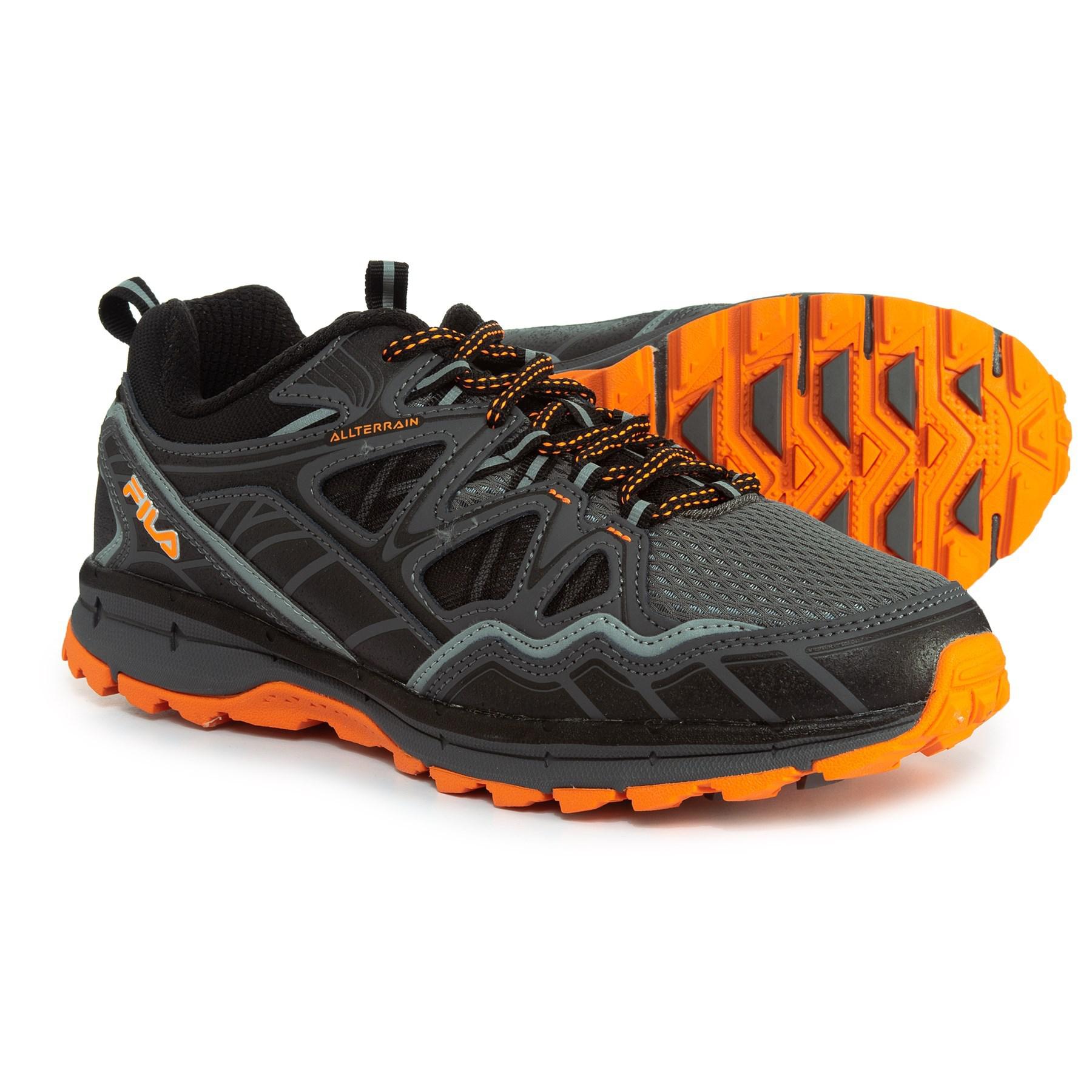 fila trail running shoes