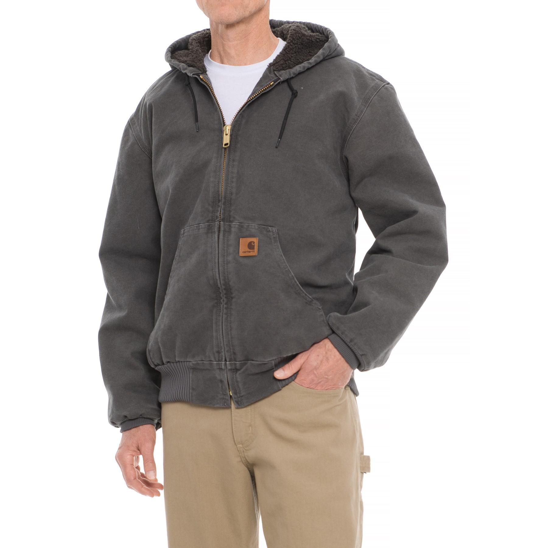 Lyst Carhartt Qfl Sandstone Active Jacket (gravel) Men's Coat in Gray
