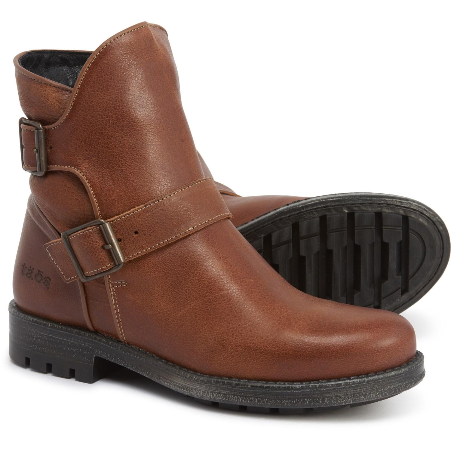 Taos Footwear Leather Made In Portugal Outlaw Boots in Tan (Brown) Lyst