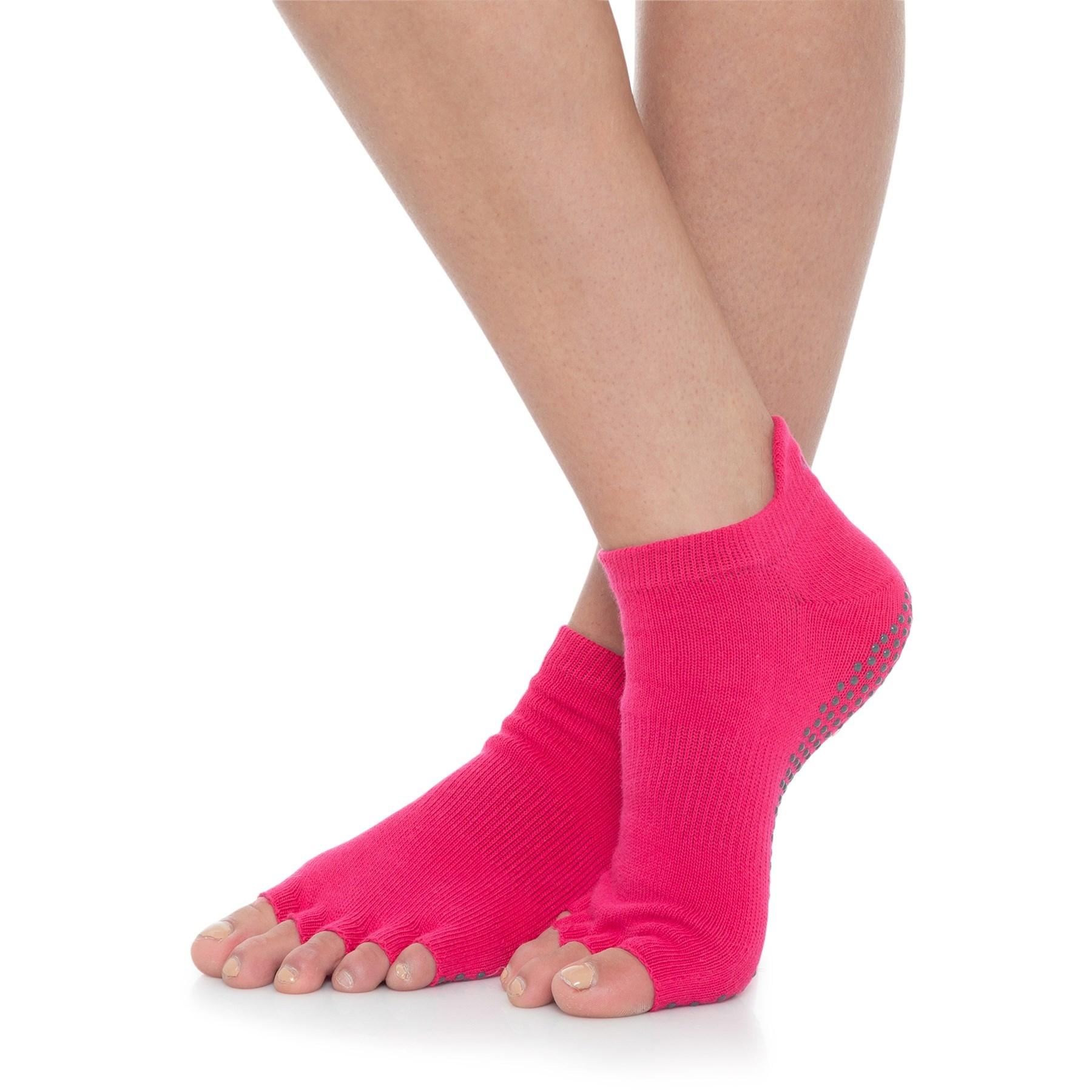 ToeSox Cotton Halftoe Lowrise Grip Socks Lyst