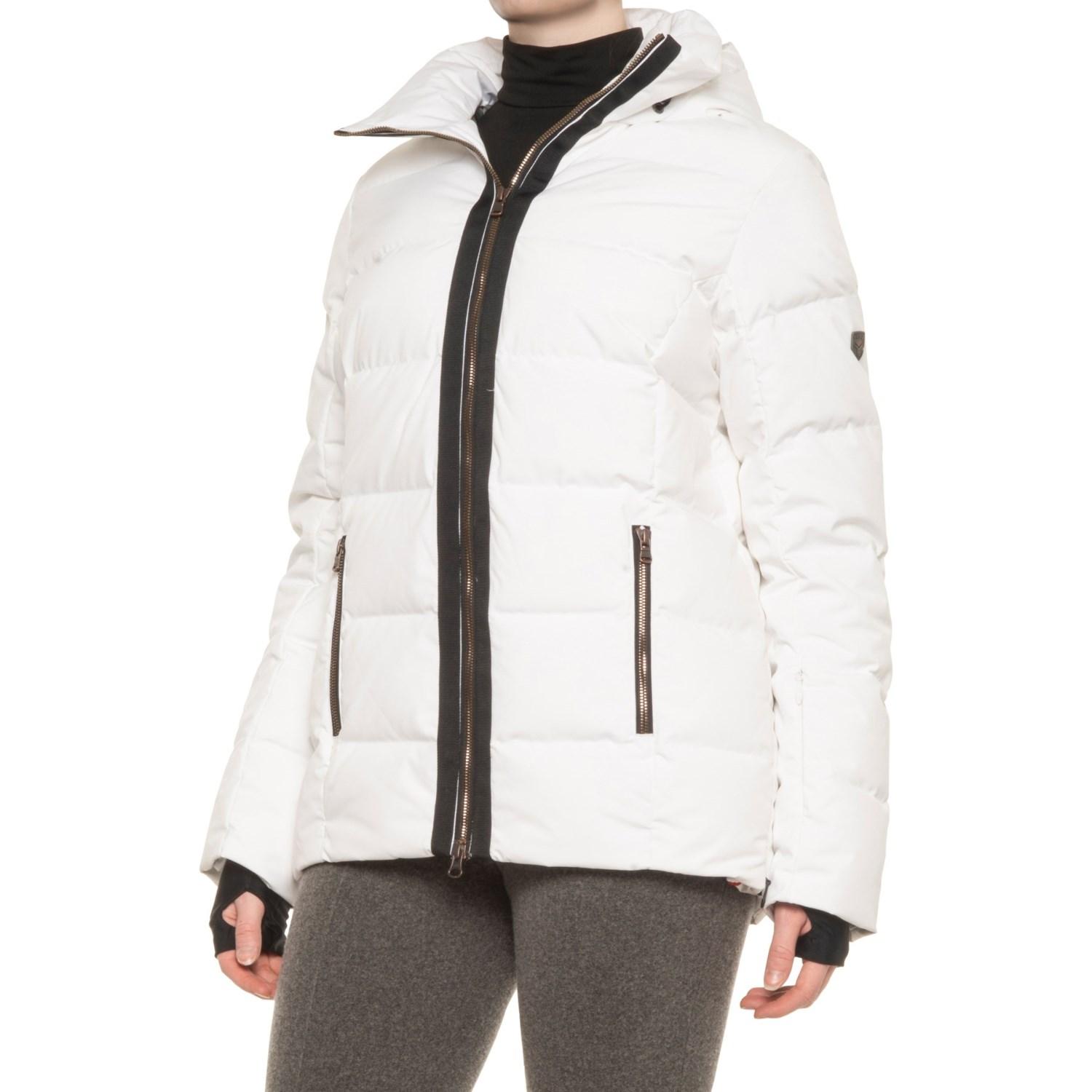 Fera Naomi Down Ski Jacket in White | Lyst
