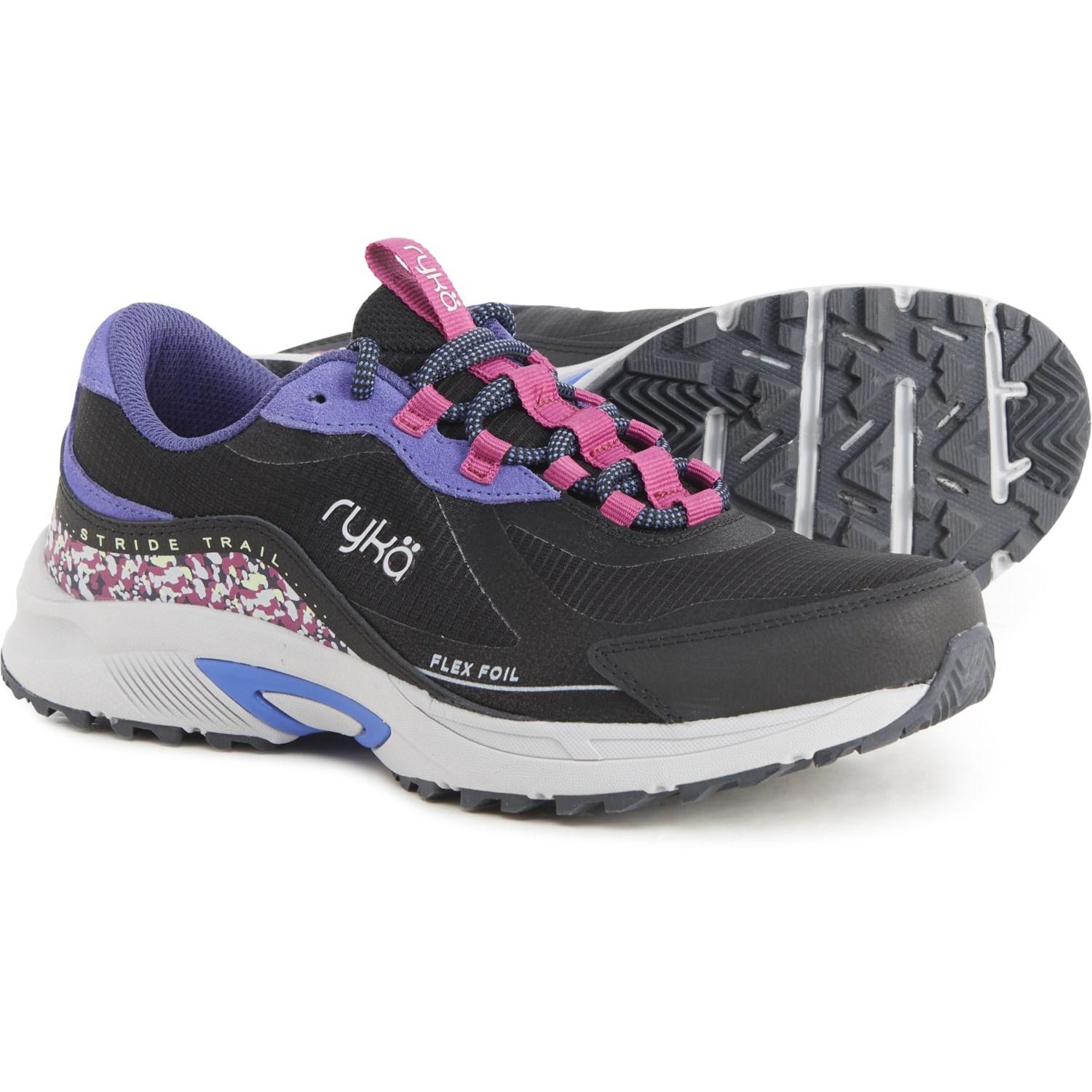 Ryka Stride Trail Running Shoes in Gray Lyst