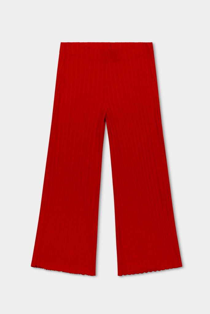 Simon Miller Alder Wide Crop Pant in Red - Save 1% | Lyst
