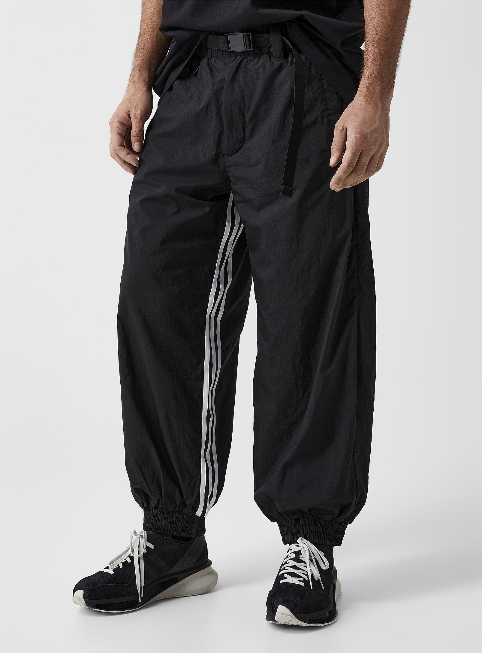 adidas Y-3 3-Stripes Nylon Pants Black Men's - SS24 - US