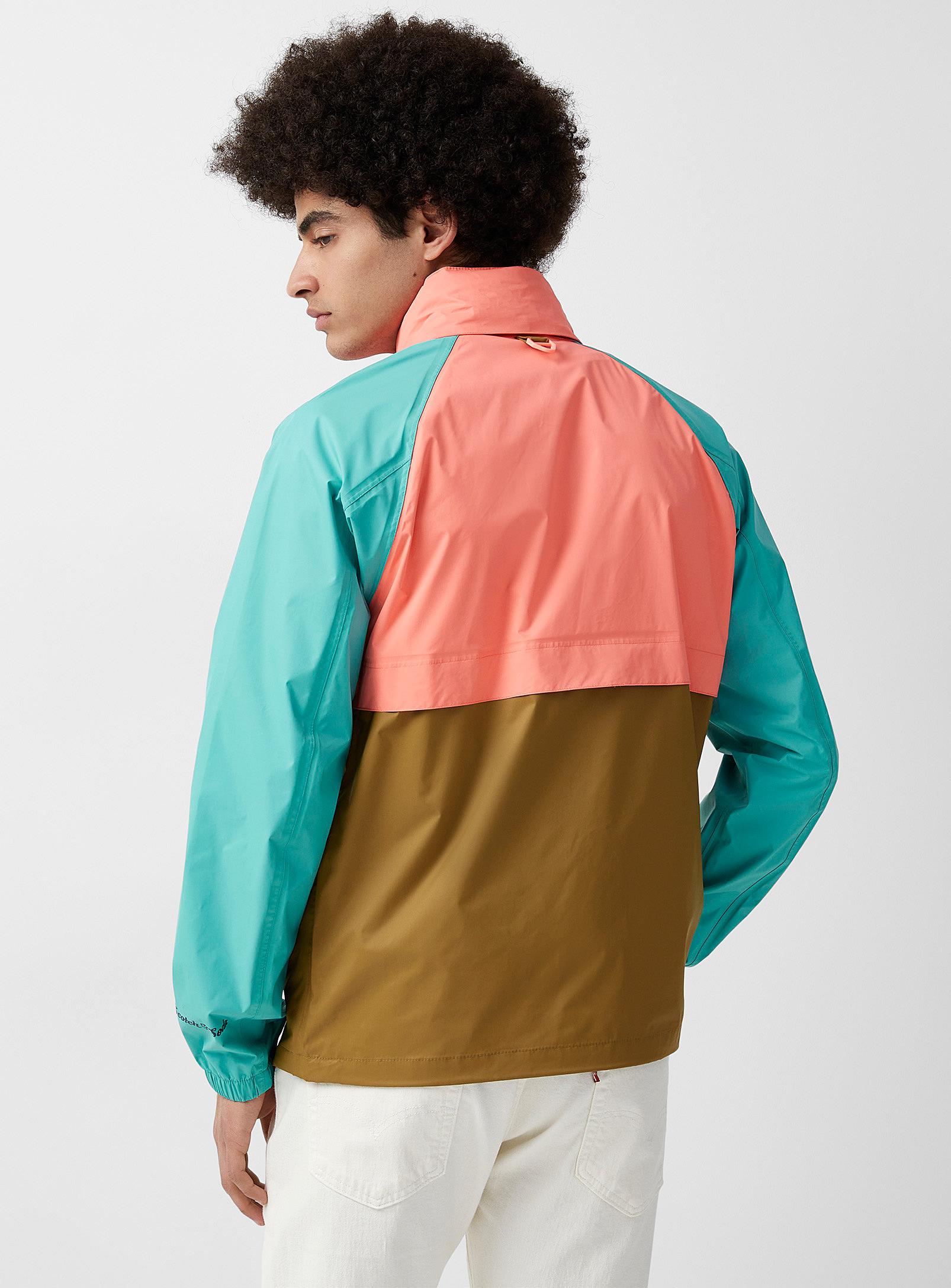 Multicolor Windbreaker