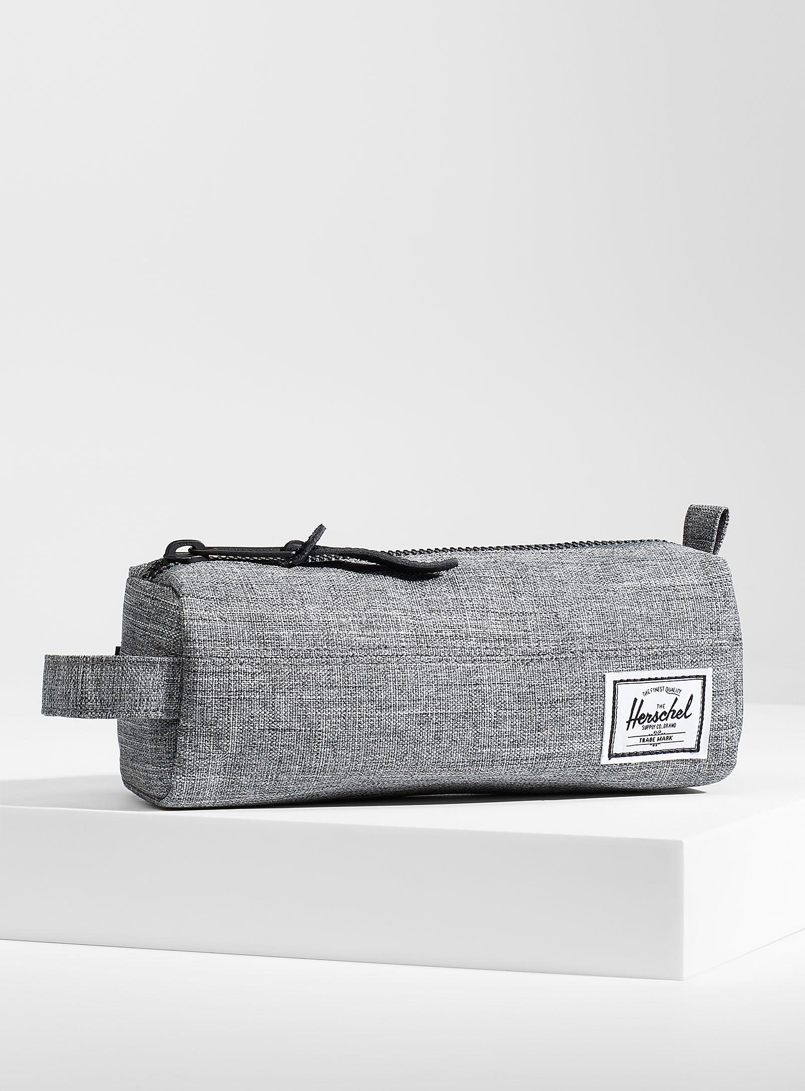 Herschel Supply Co. Canvas Settlement Pencil Case in Gray Lyst