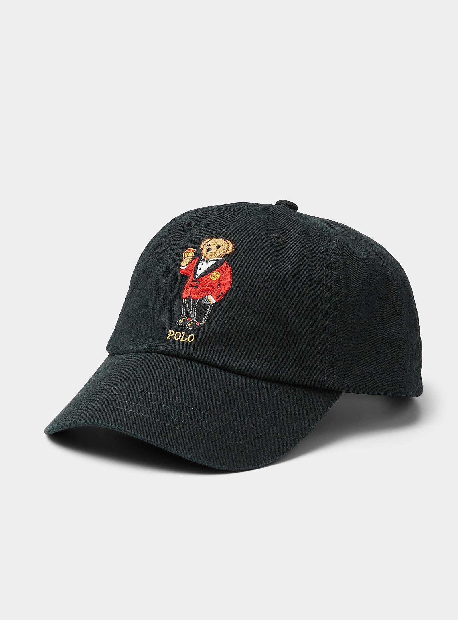 Polo Ralph Lauren Lunar New Year Teddy Bear Cap in Black for Men