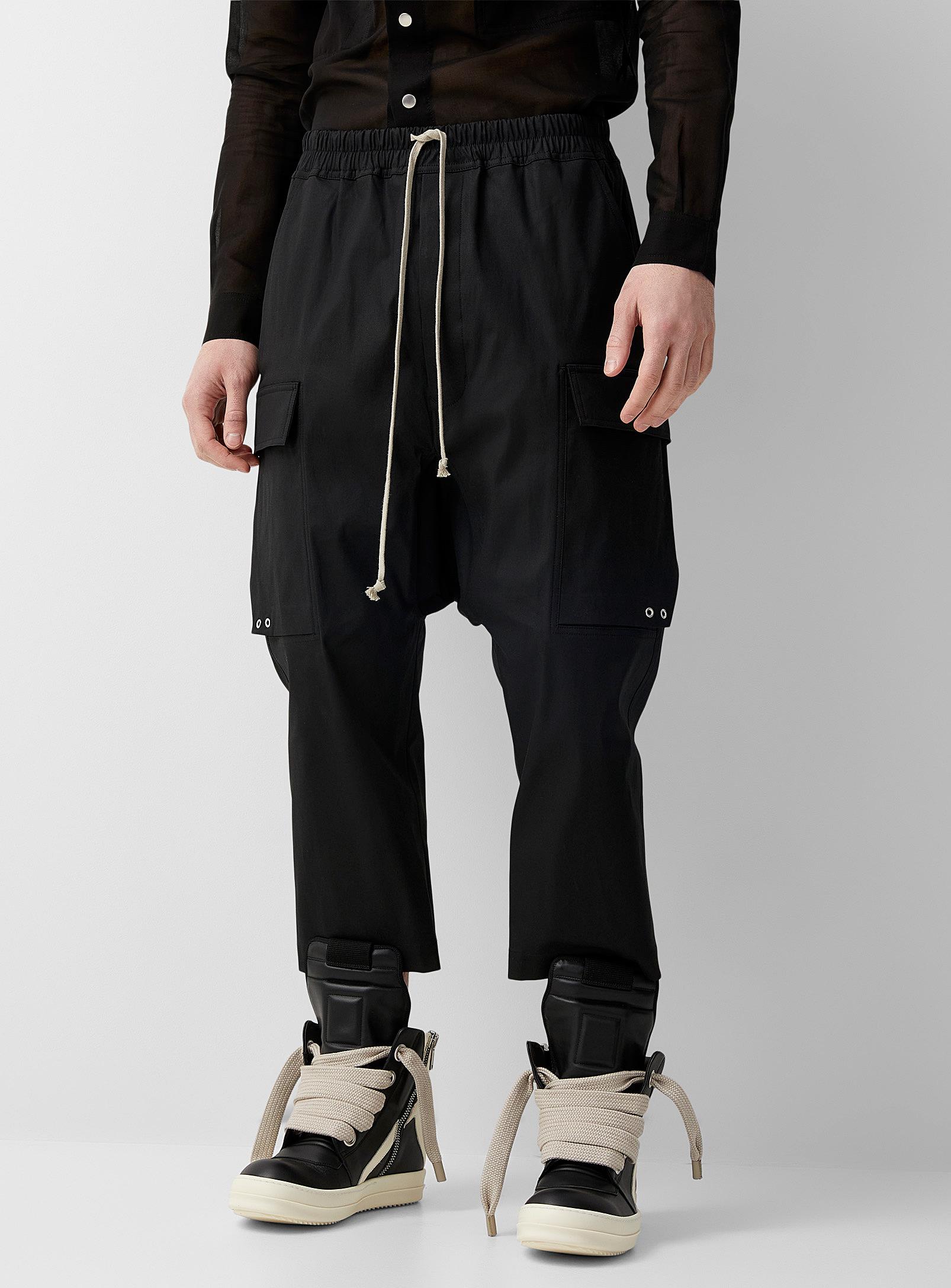 Rick Owens Cotton Short Cargo Pants in 
