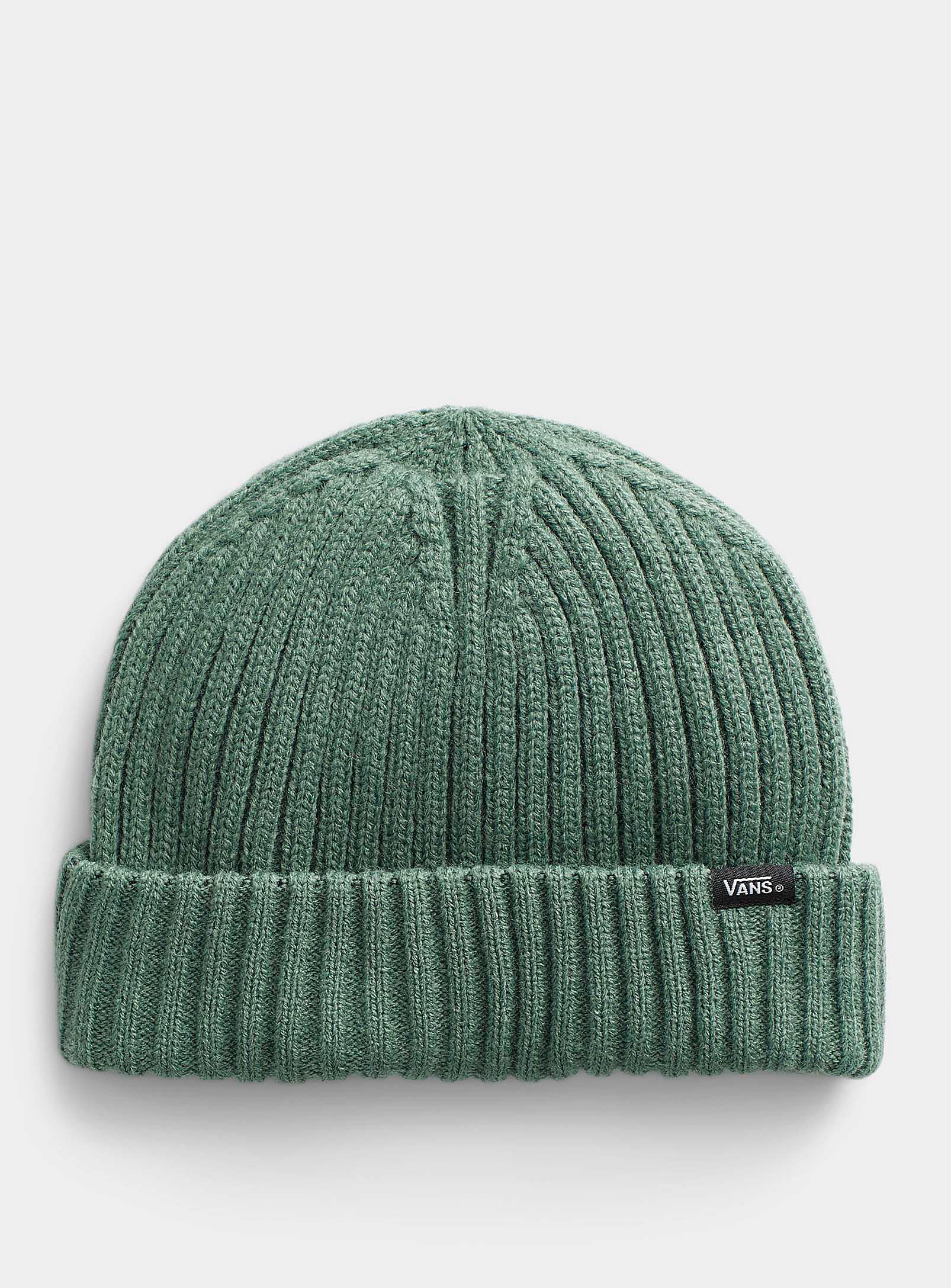 Vans Ribbed Cuff Tuque in Green for Men | Lyst