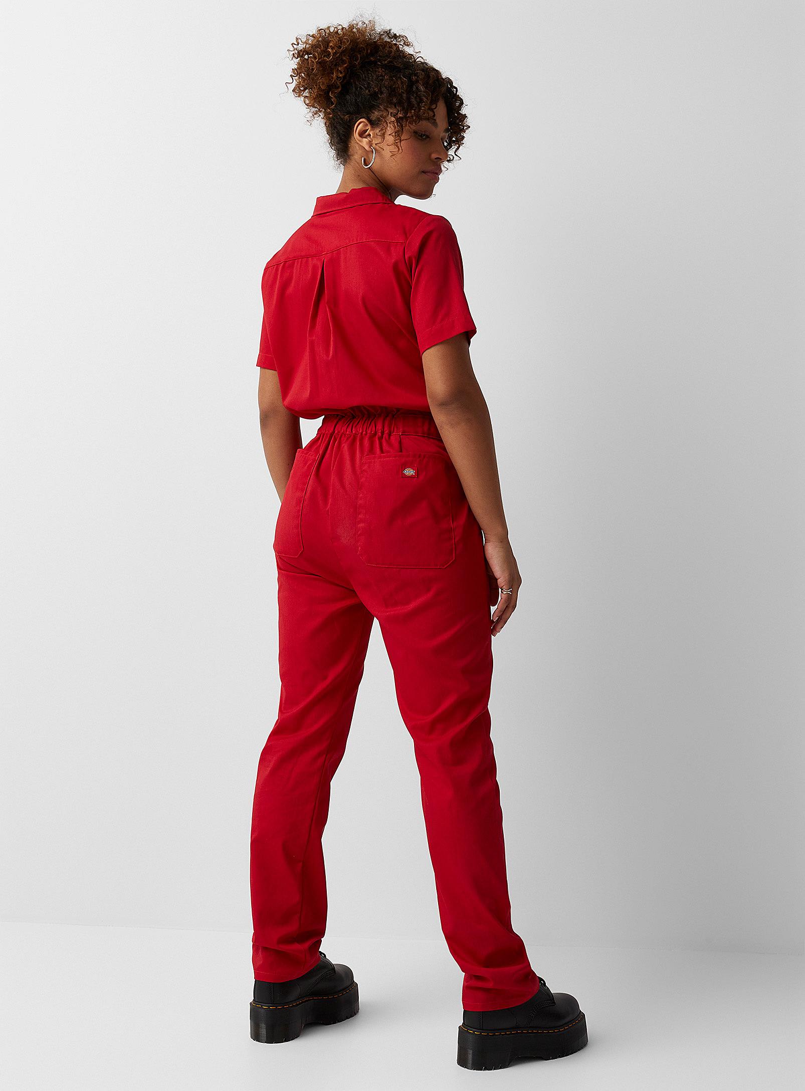 Dickies Workwear Jumpsuit in Red | Lyst Canada