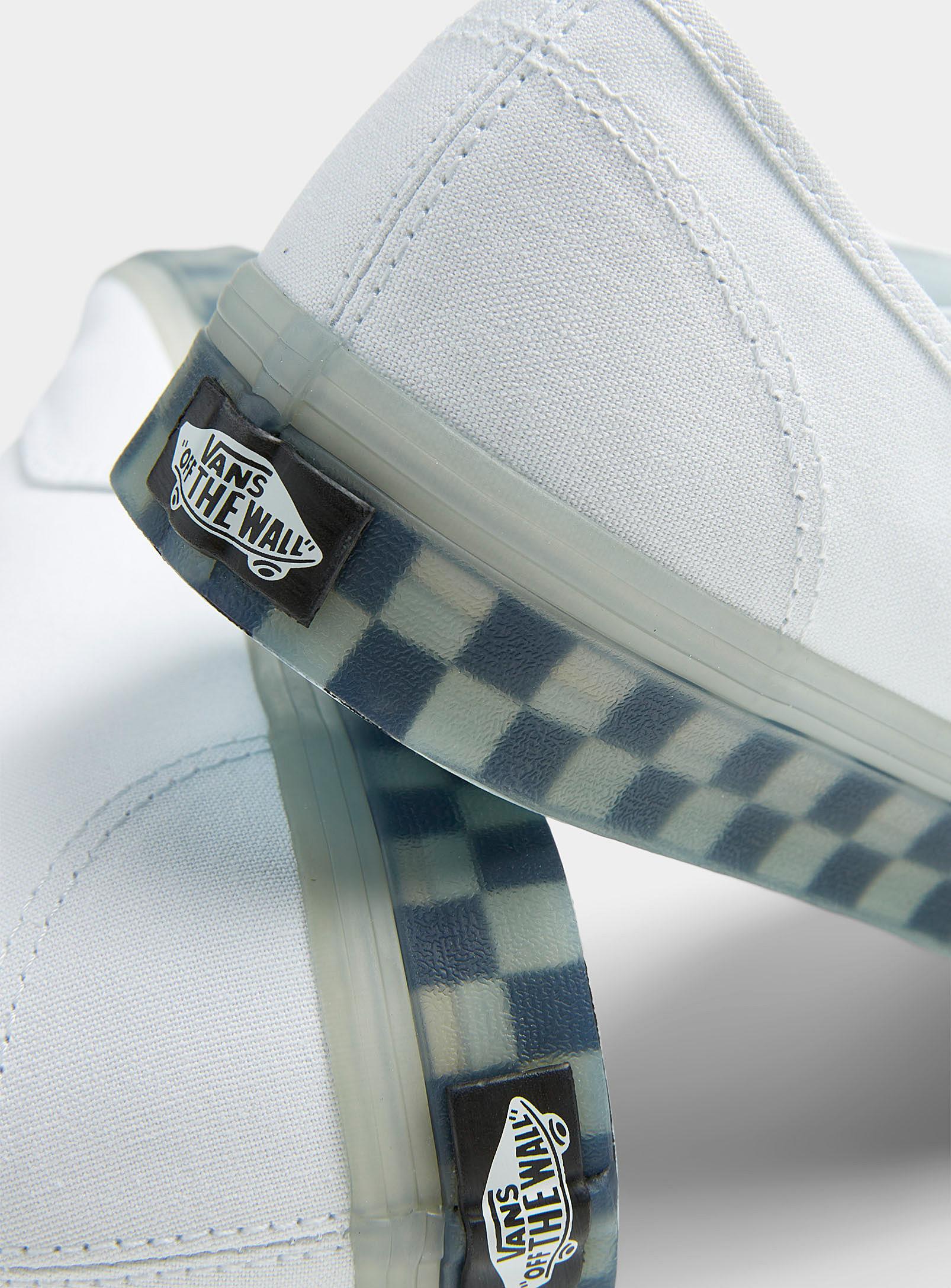 Vans Authentic Translucent Check in White for Men Lyst