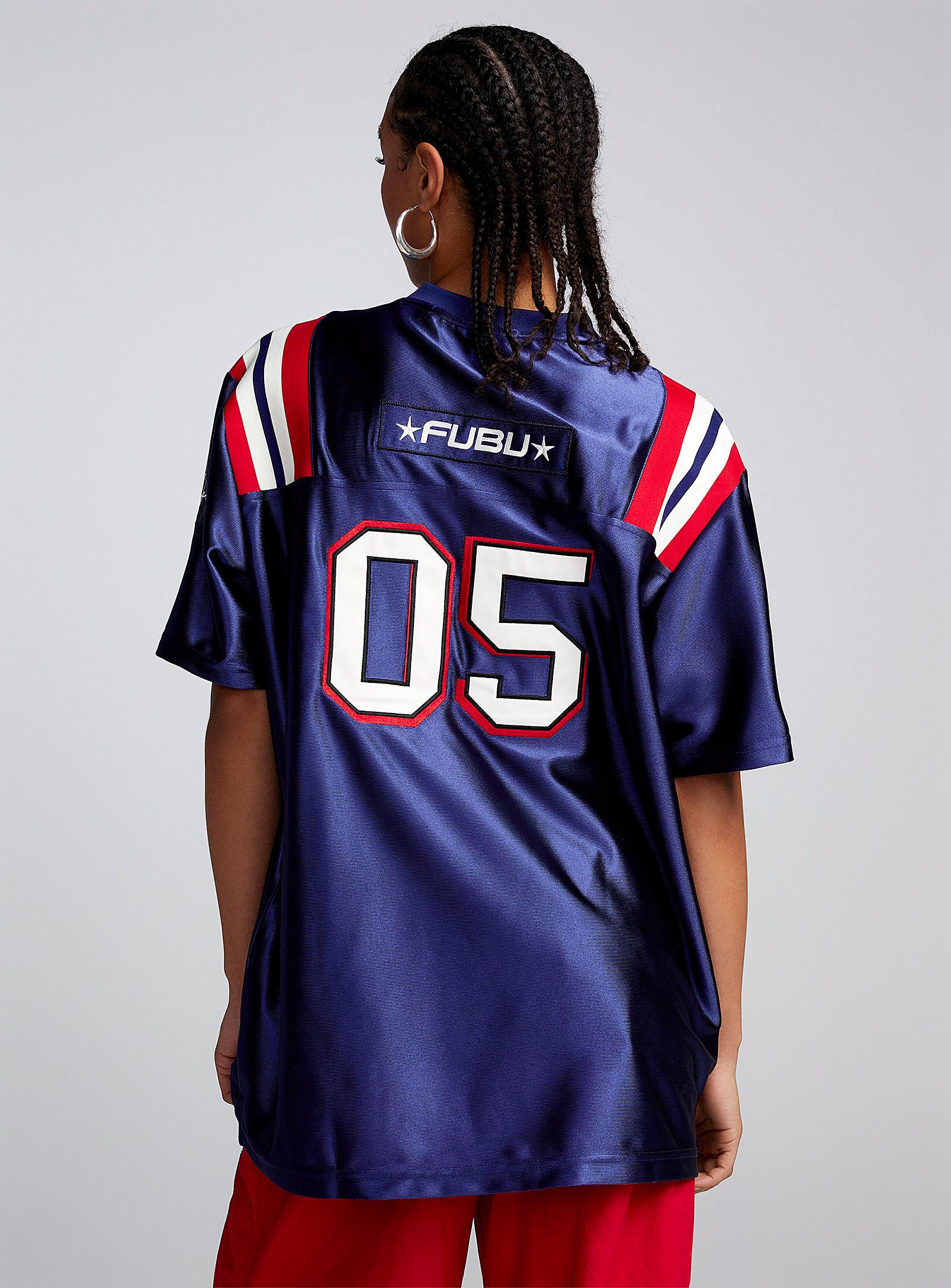 FUBU CORPORATE FOOTBALL JERSEY BLACK/WHITE/RED