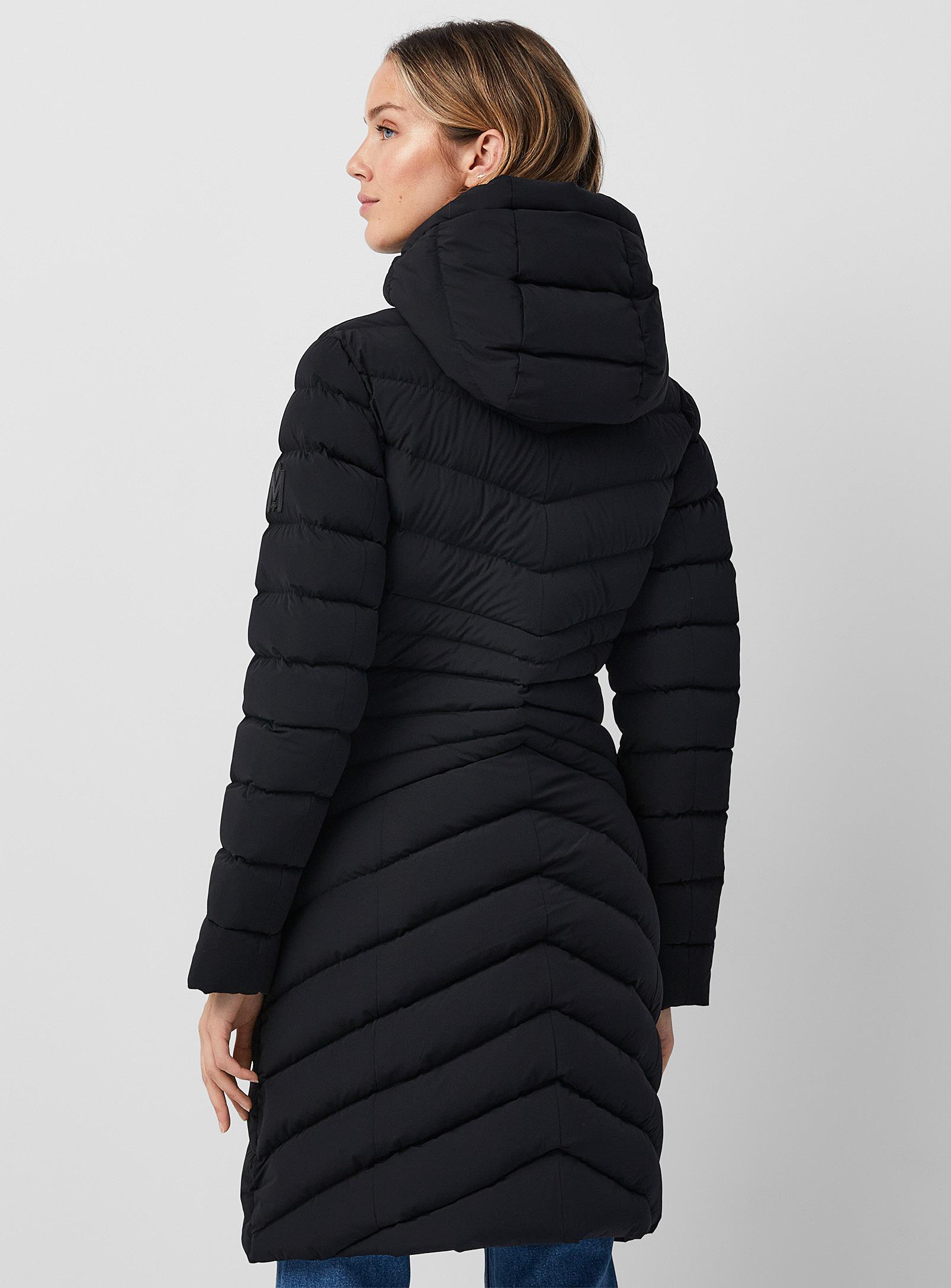人気☆すっきりシルエット【MACKAGE】Camea Down Puffer Coat Mackage Camea Down Cinched Puffer Jacket in Blue | Lyst