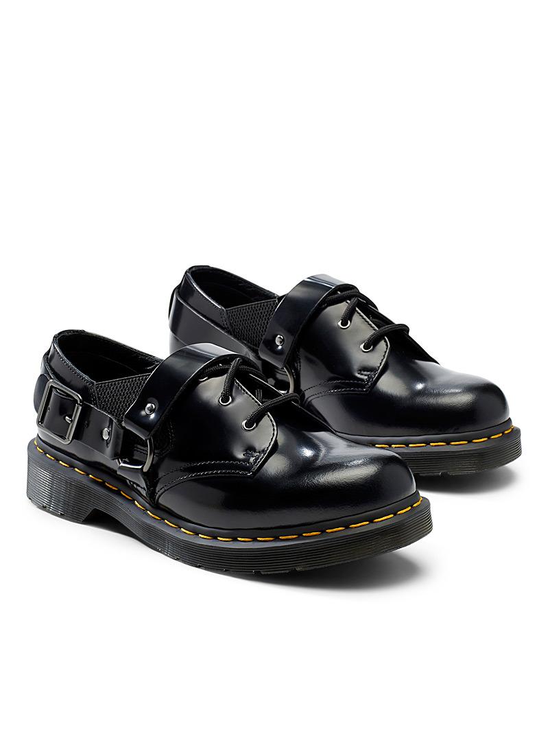 Dr. Martens Leather Fulmar Buckled Derby Shoes Men in Black for Men - Lyst
