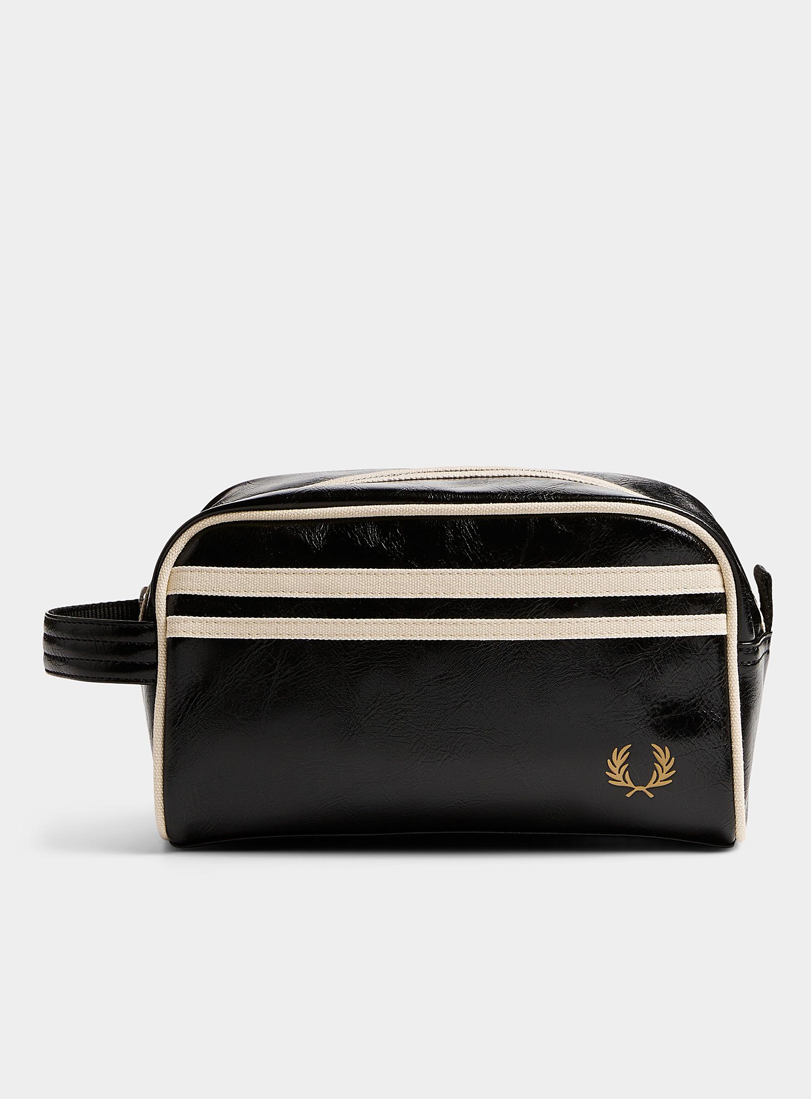 Fred Perry Faux in Black for Men | Lyst