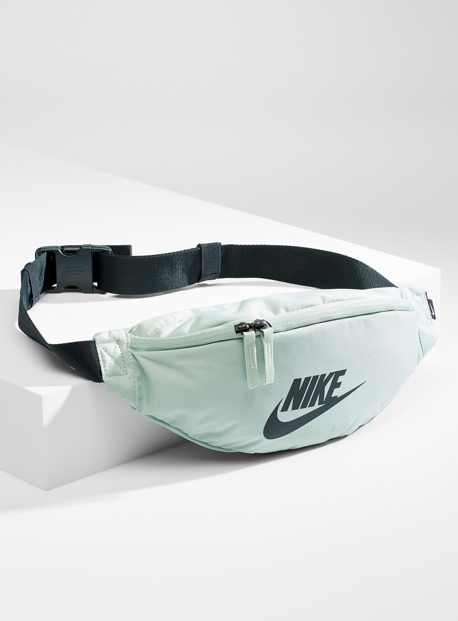 Nike Heritage Clear Belt Bag In Black Lyst | vlr.eng.br