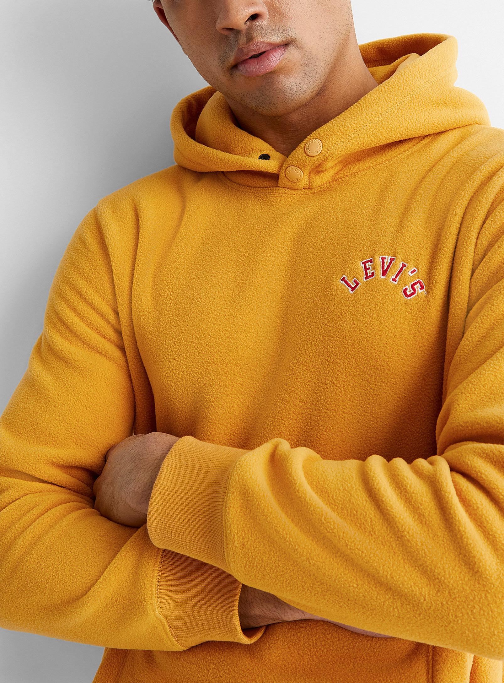 mustard hoodie men's