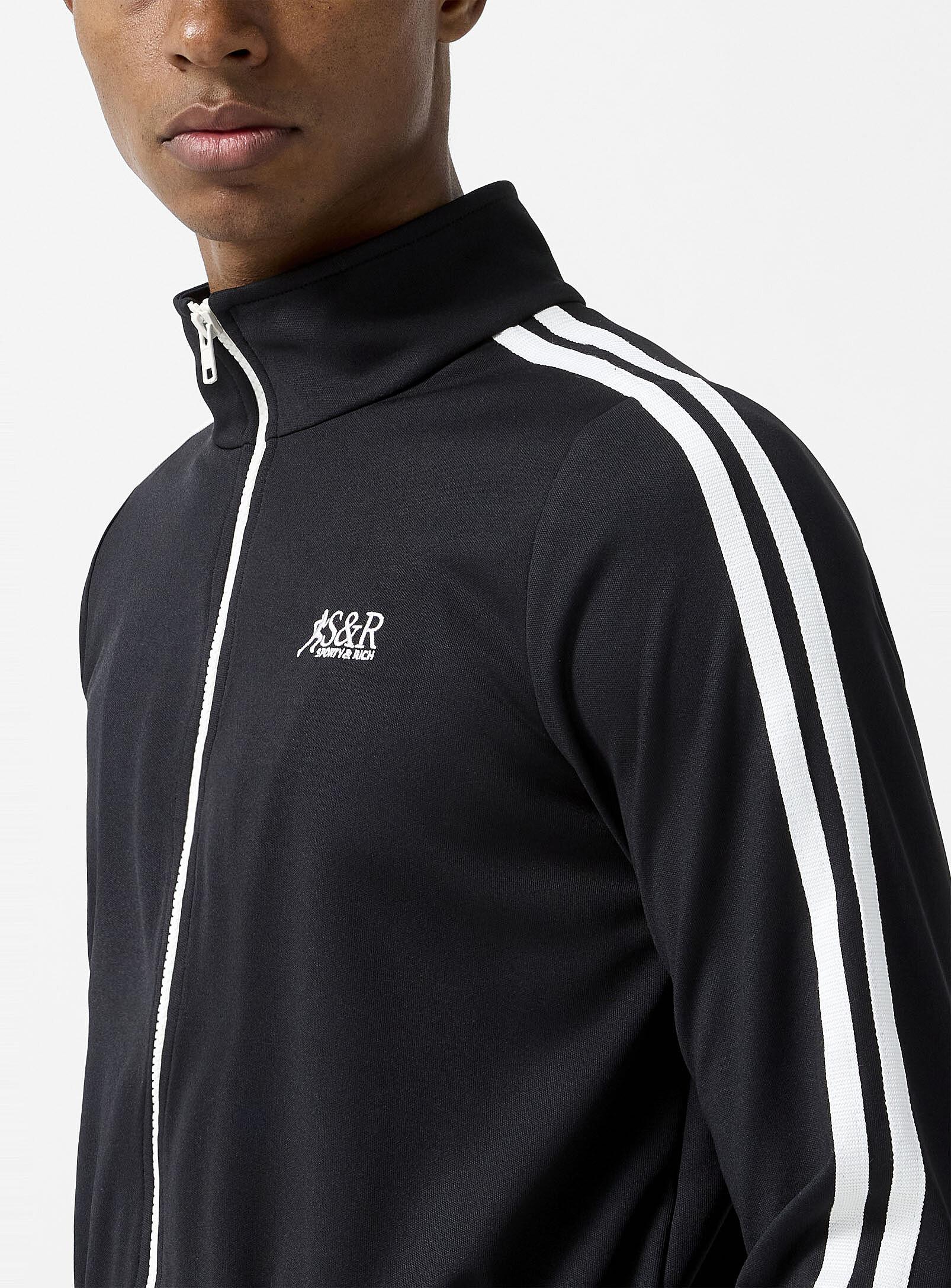 アウターその他 Sporty & Rich SR Runner Elio Track Jacket (55225) Sporty & Rich Sr Runner 90s Elio Track Jacket in Blue for