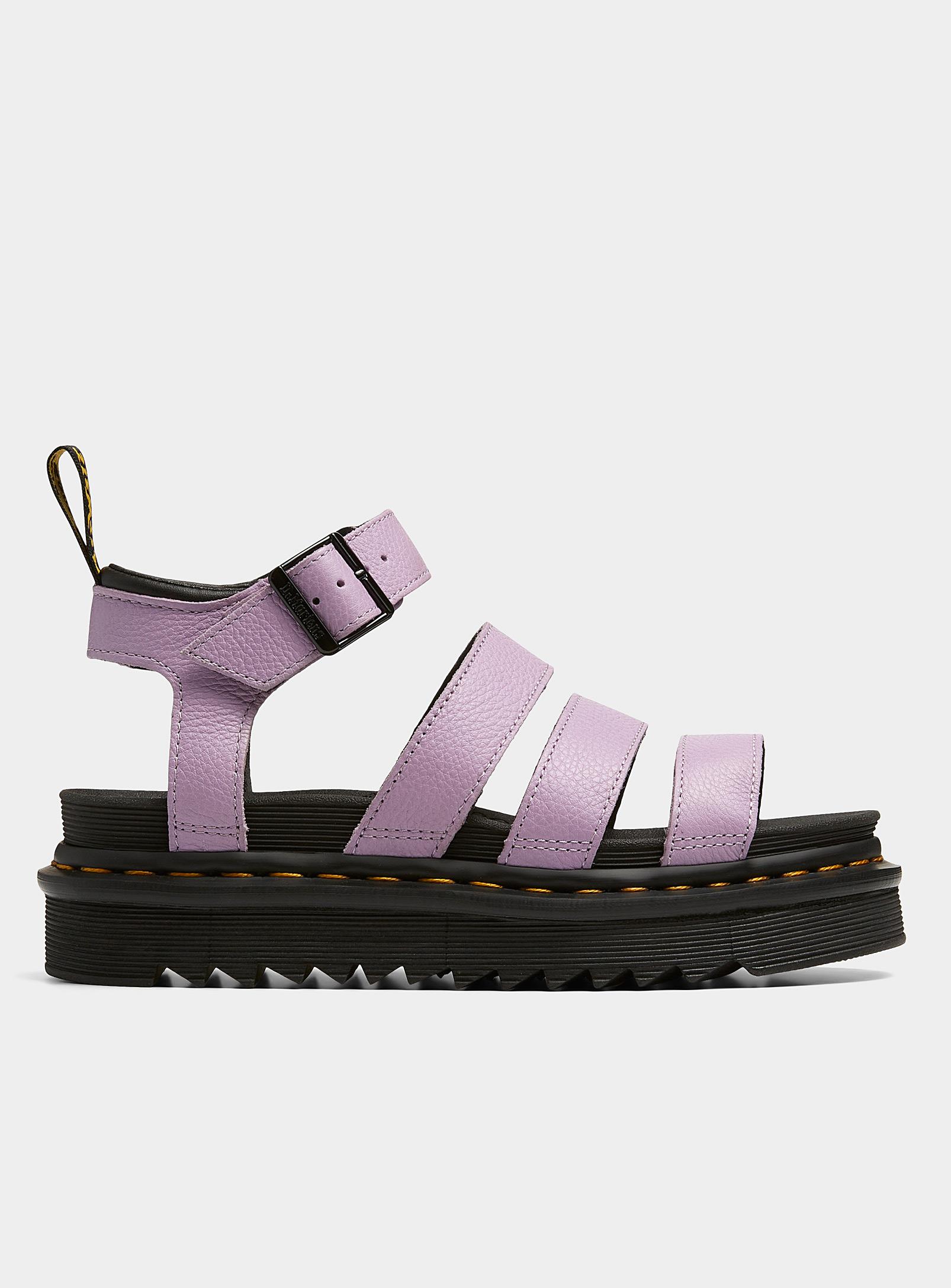 Dr. Martens Blaire Lilac Gladiator Sandals Women | Lyst