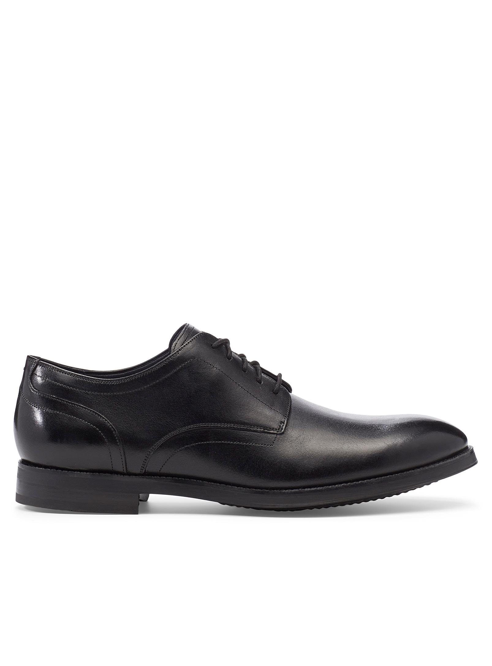 Cole Haan Leather Lewis Grand Derby Shoes in Black for Men - Lyst