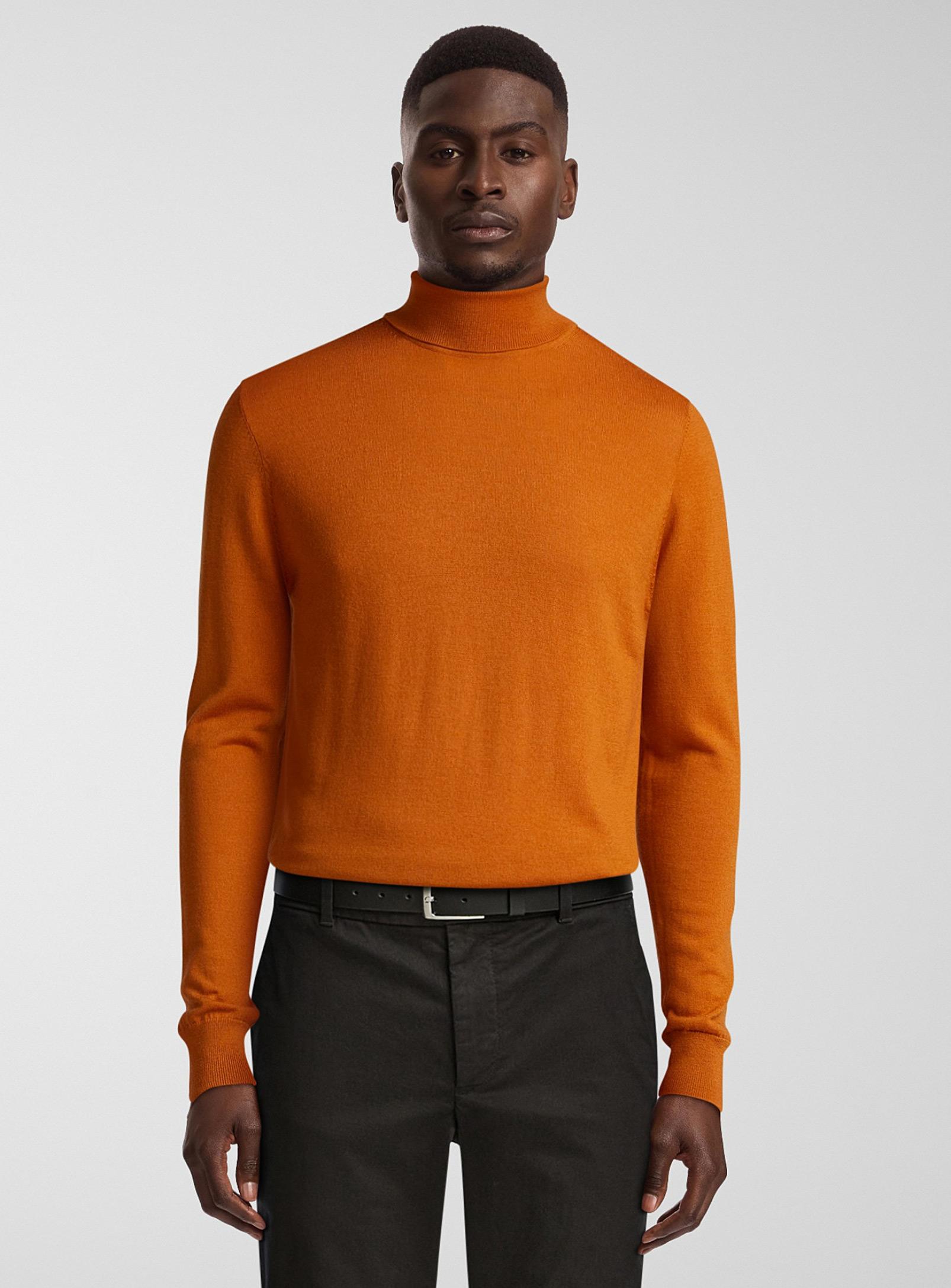 Orange Turtlenecks for Men Lyst