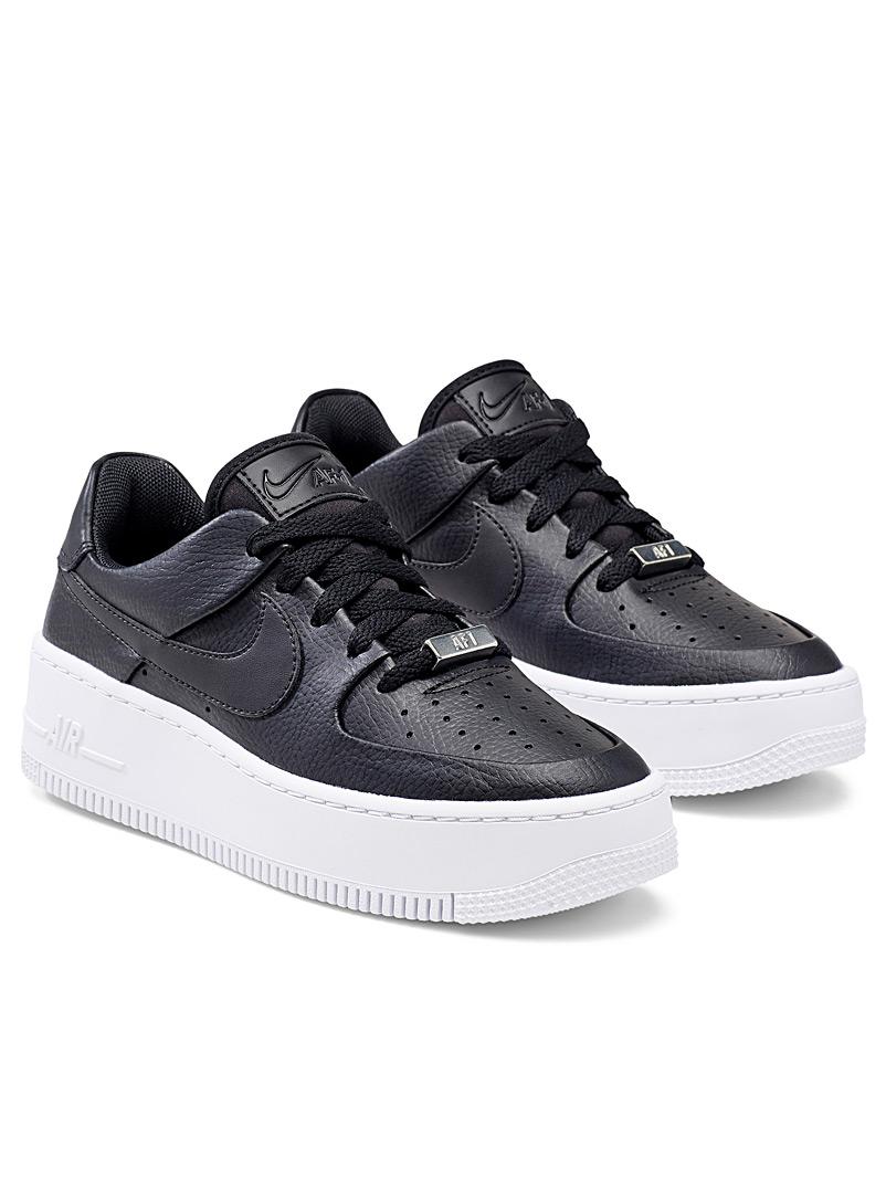Nike Air Force 1 Sage Low Basketball Shoes in Black | Lyst