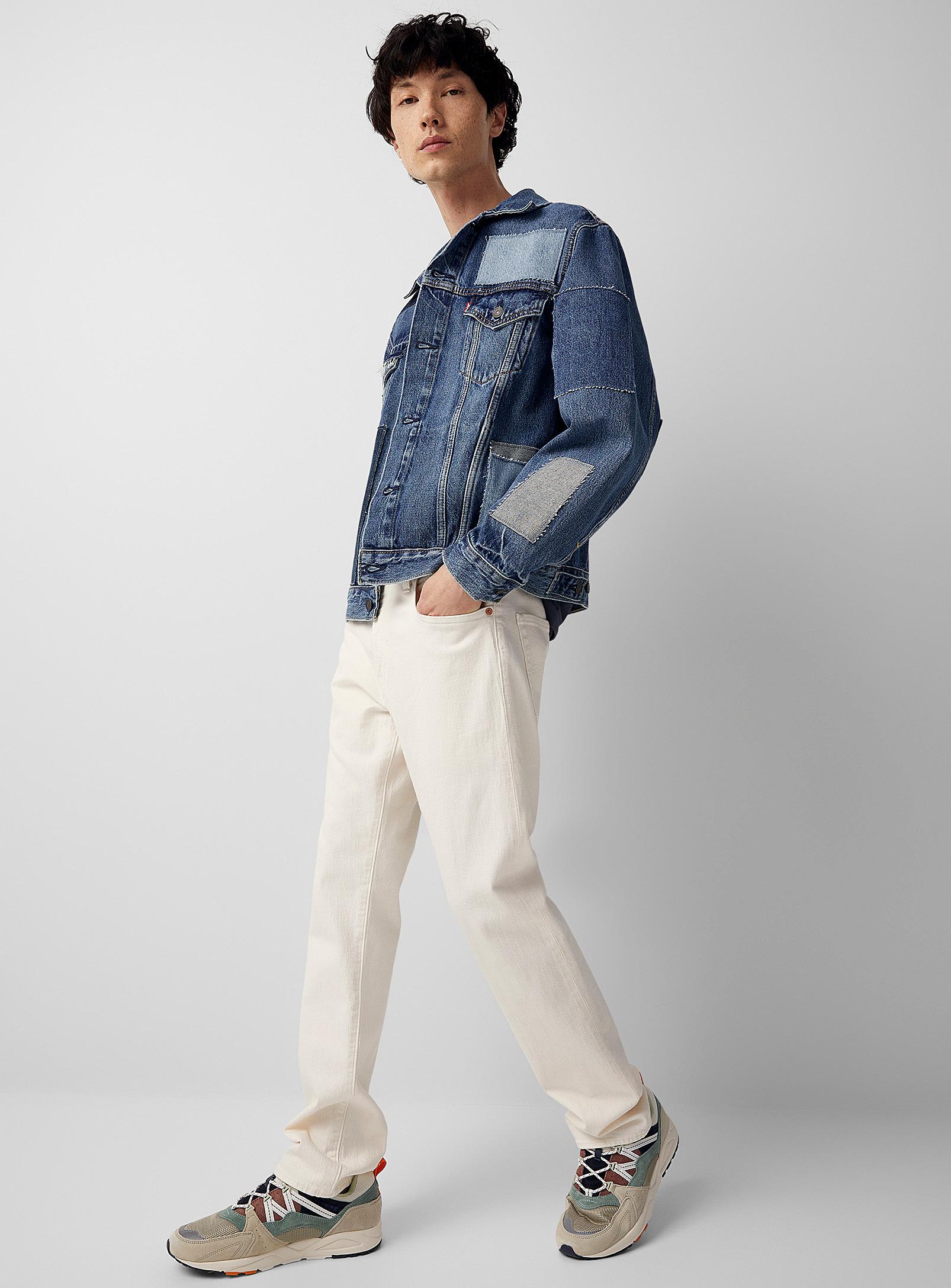 Levi's Patchwork Denim Trucker Jacket in Blue for Men | Lyst