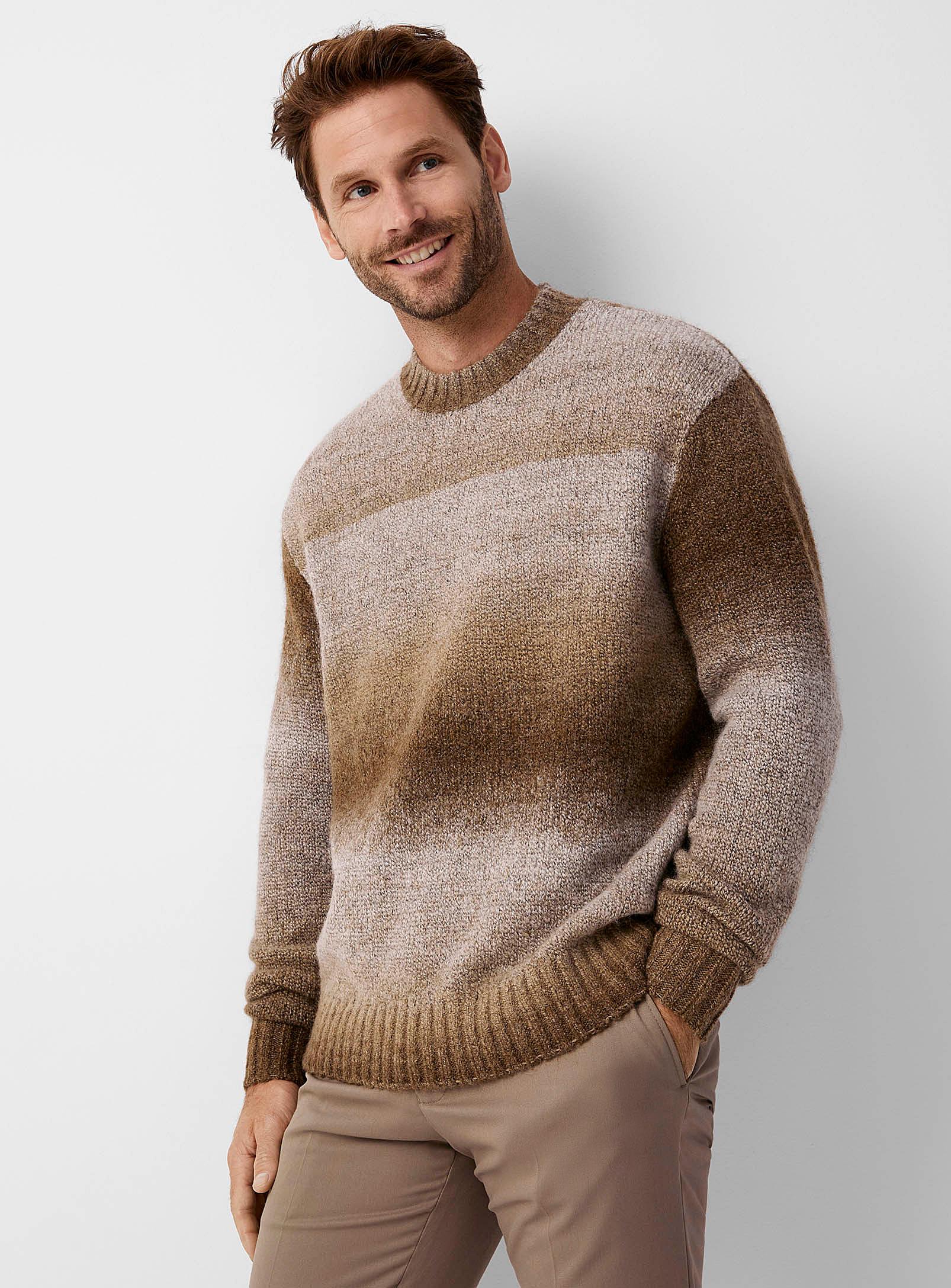 Mens ombre sweater sale