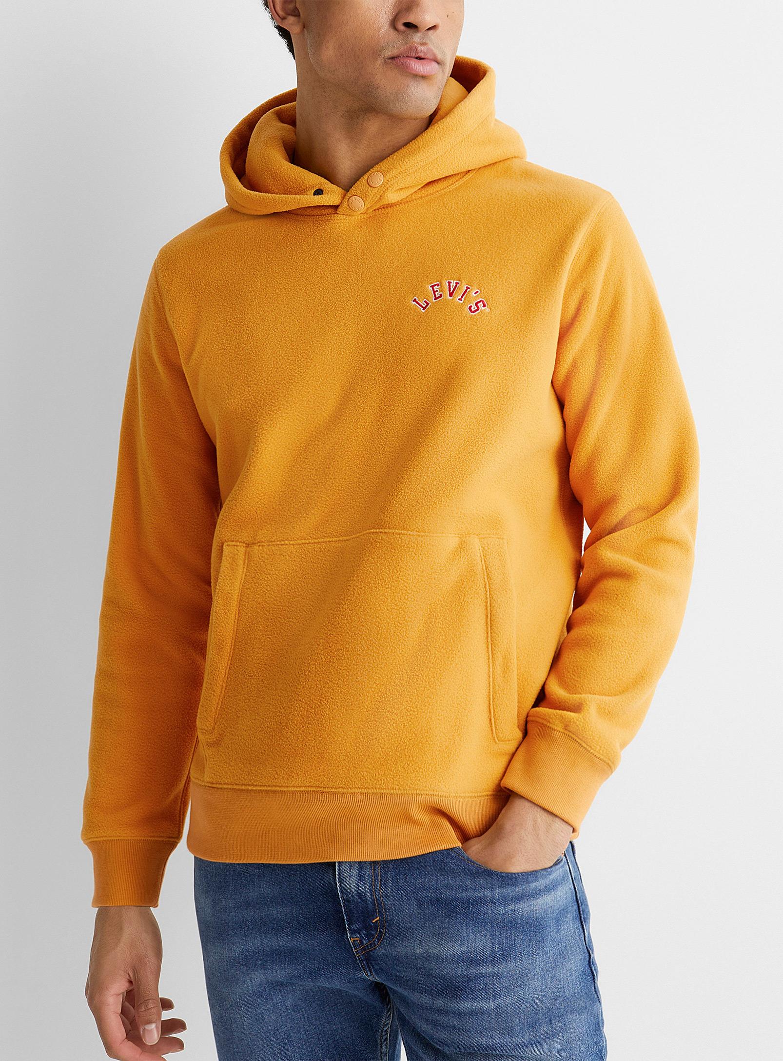 mens mustard yellow hoodie