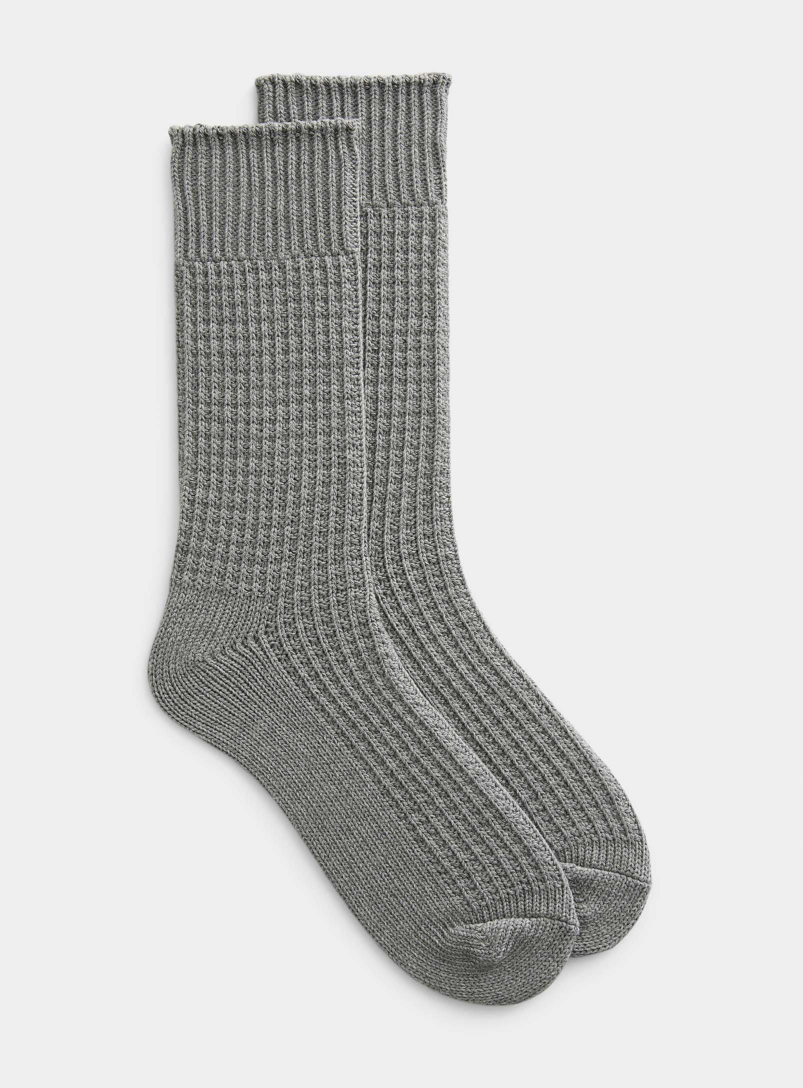 Polo Ralph Lauren Waffle Knit Sock in Gray for Men Lyst