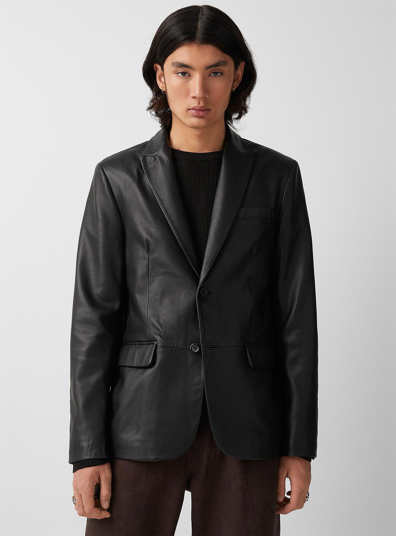 Genuine leather quilted jacket, Sly & Co, Shop Men's Leather & Suede  Jackets Online