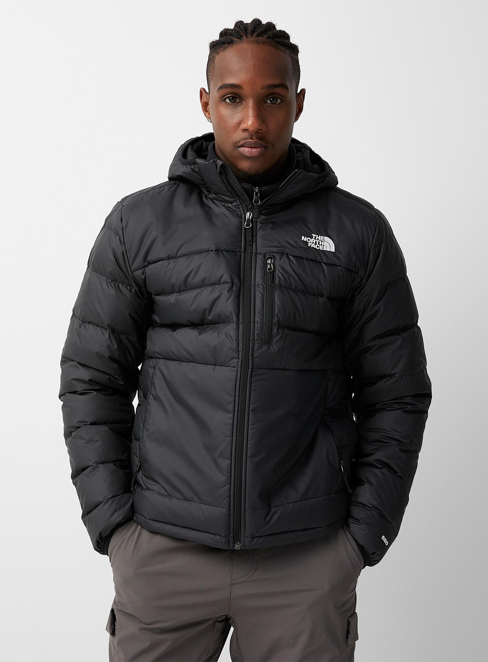 The North Face Aconcagua Hooded Puffer Jacket Relaxed Fit In Black For ...