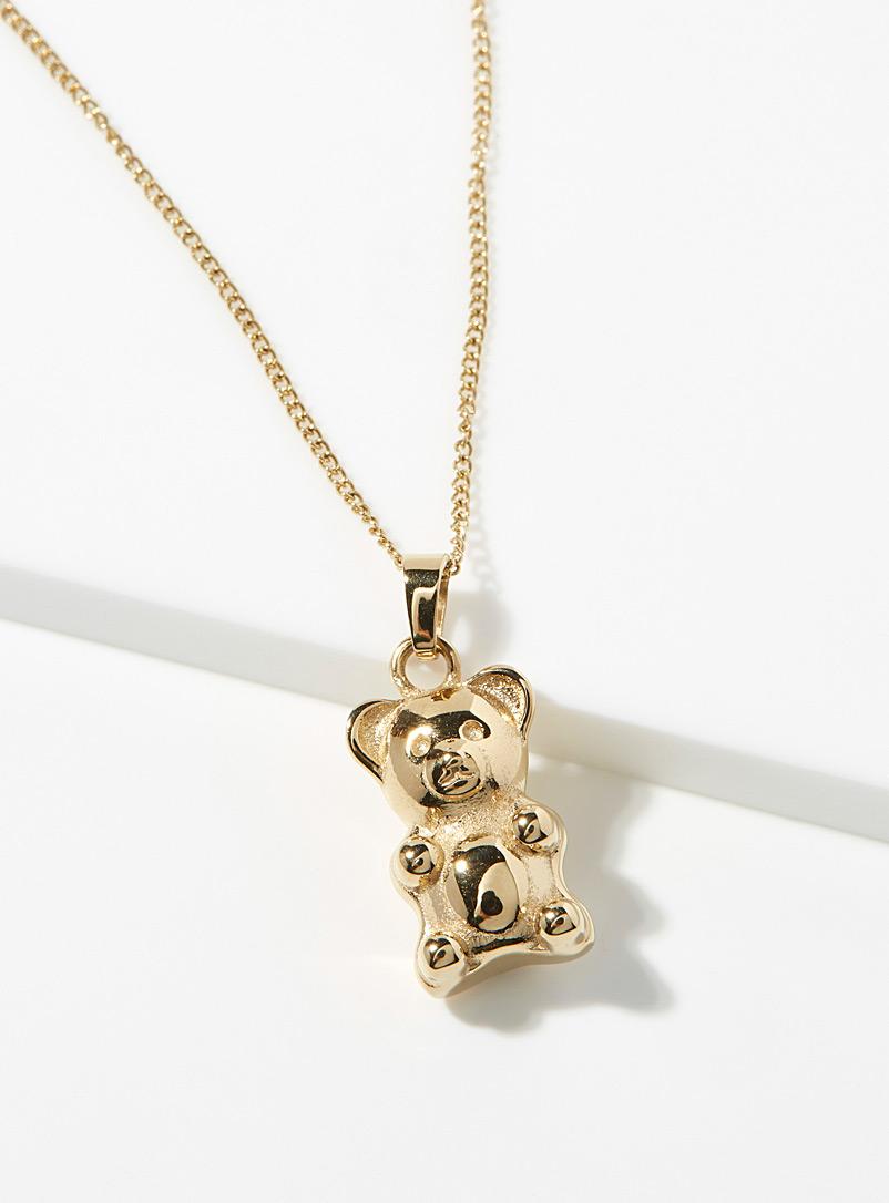 Vitaly Gummybear Chain Necklace in Metallic for Men | Lyst
