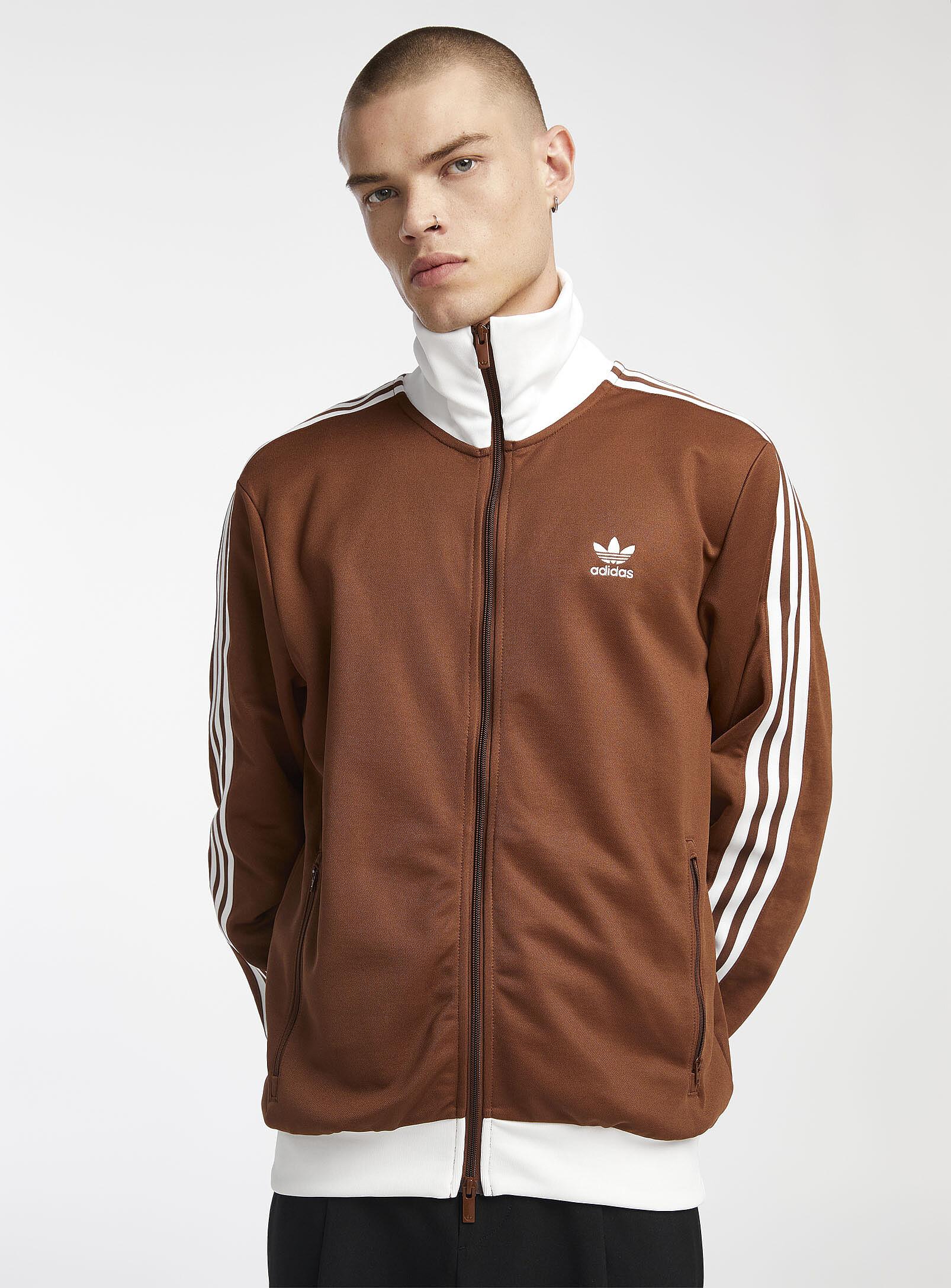 adidas BECKENBAUER TRACKTOP 新品 XS ブラウン adidas Preloved Brown Beckenbauer Track Jacket for Men | Lyst Canada