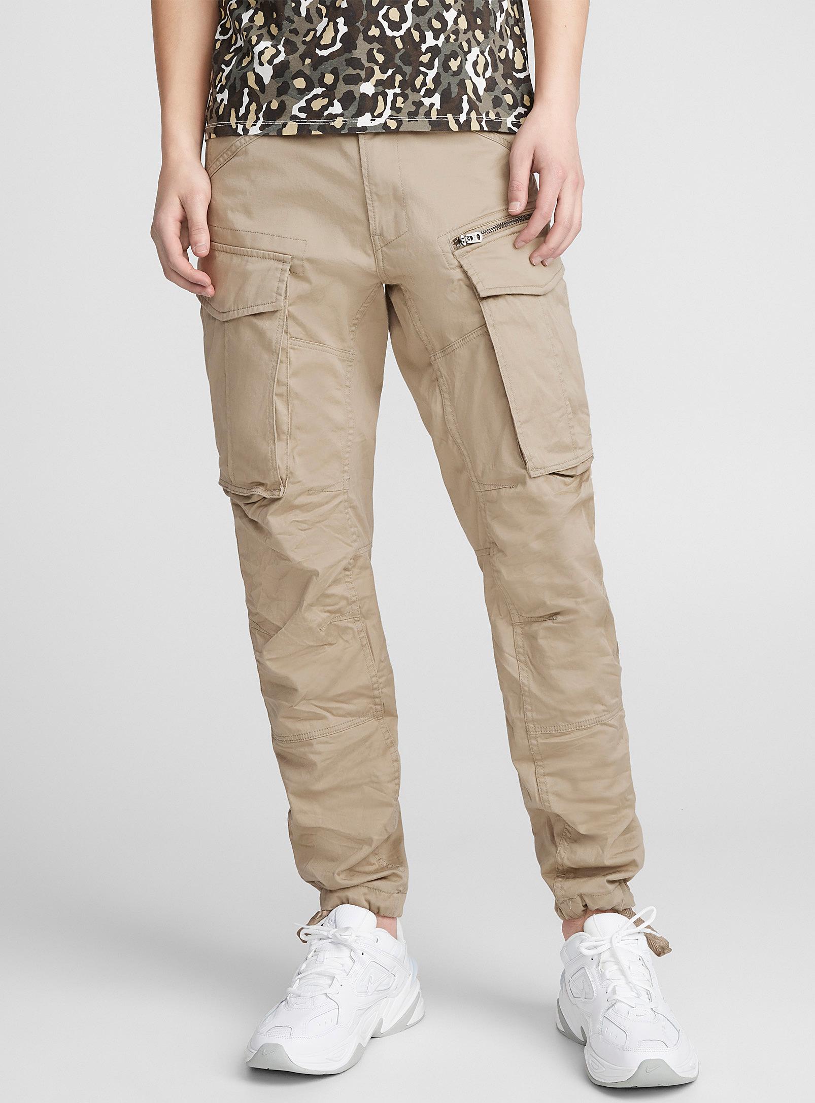 G-Star RAW Cotton Rovic 3d Cargo Pant Skinny Fit (men, Beige, 30) in ...