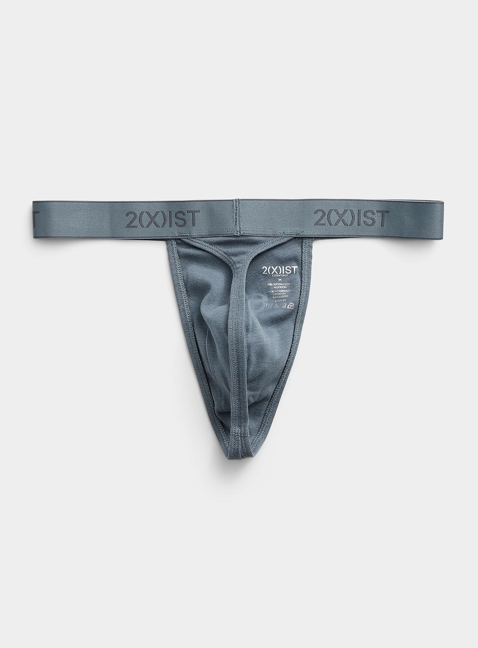 2(x)ist Men's Pride Cotton Stretch Trunk - No Show Low Rise Underwear With Contour Pouch