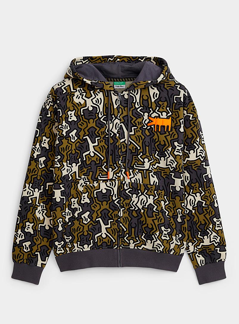 bape keith haring hoodie