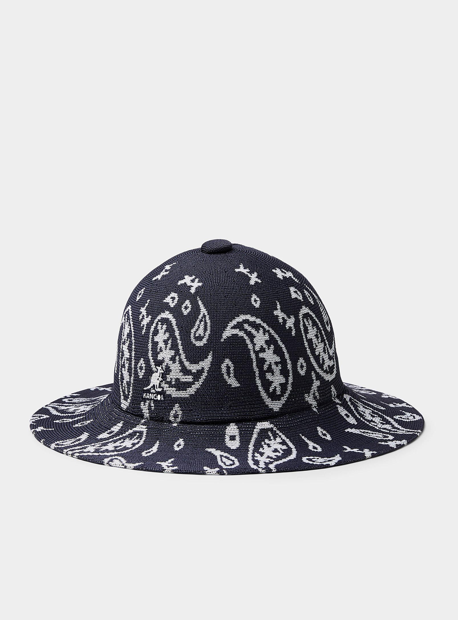 Kangol Paisley Wide Brim Casual Bucket 