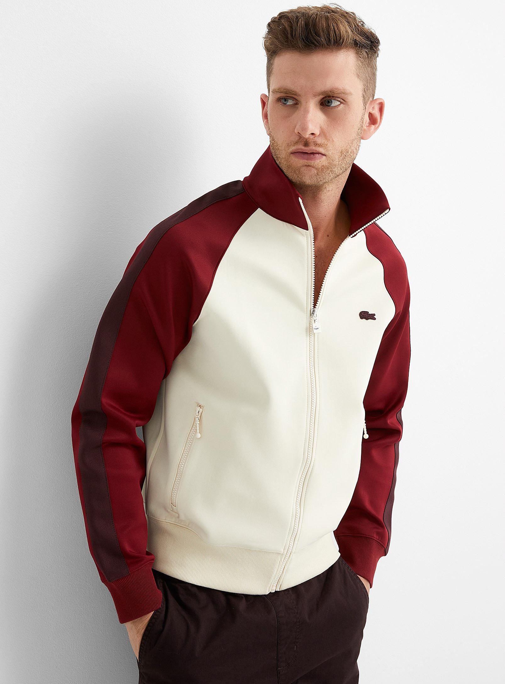 colour block track jacket