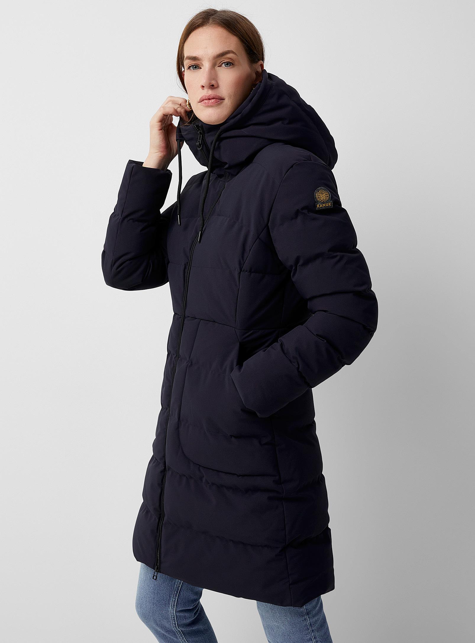 Kanuk Notting Hill Fitted Puffer Jacket in Blue | Lyst