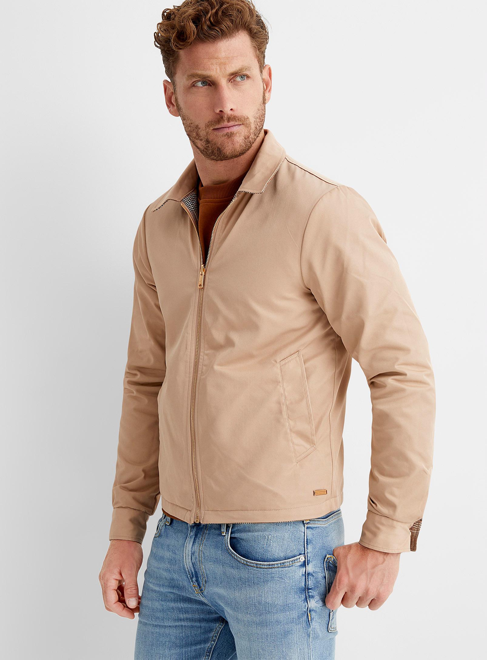 reversible harrington jacket