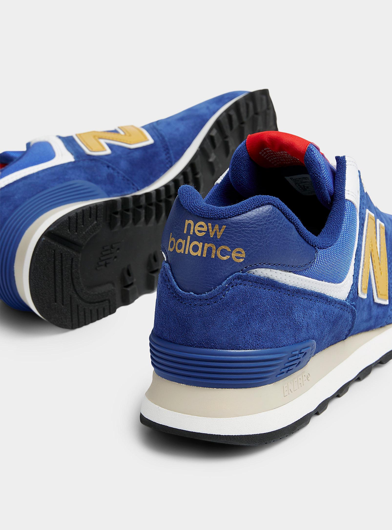 New Balance - Men's Electric blue 574 sneakers Men