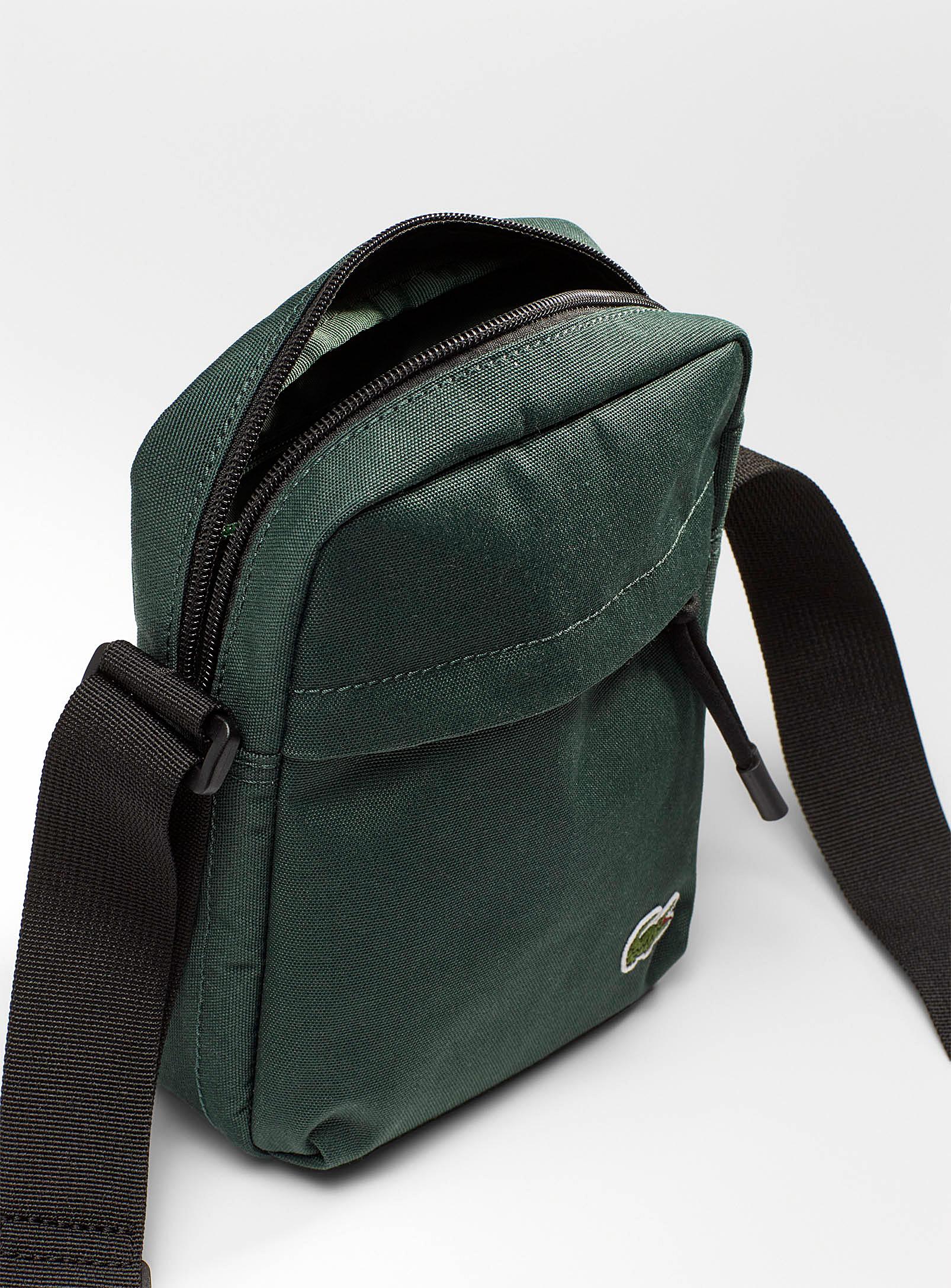 lacoste green bag