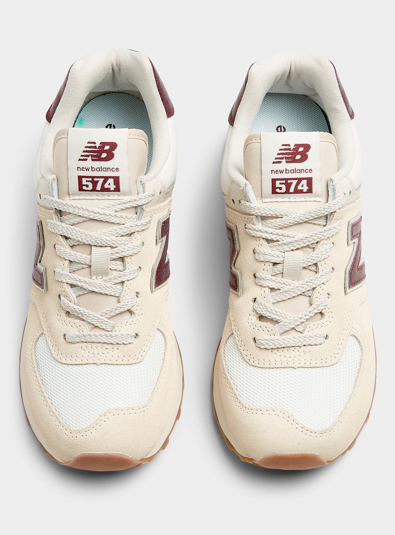 New Balance Suede Core 574 Sneakers Women in Cream Beige (Natural) | Lyst
