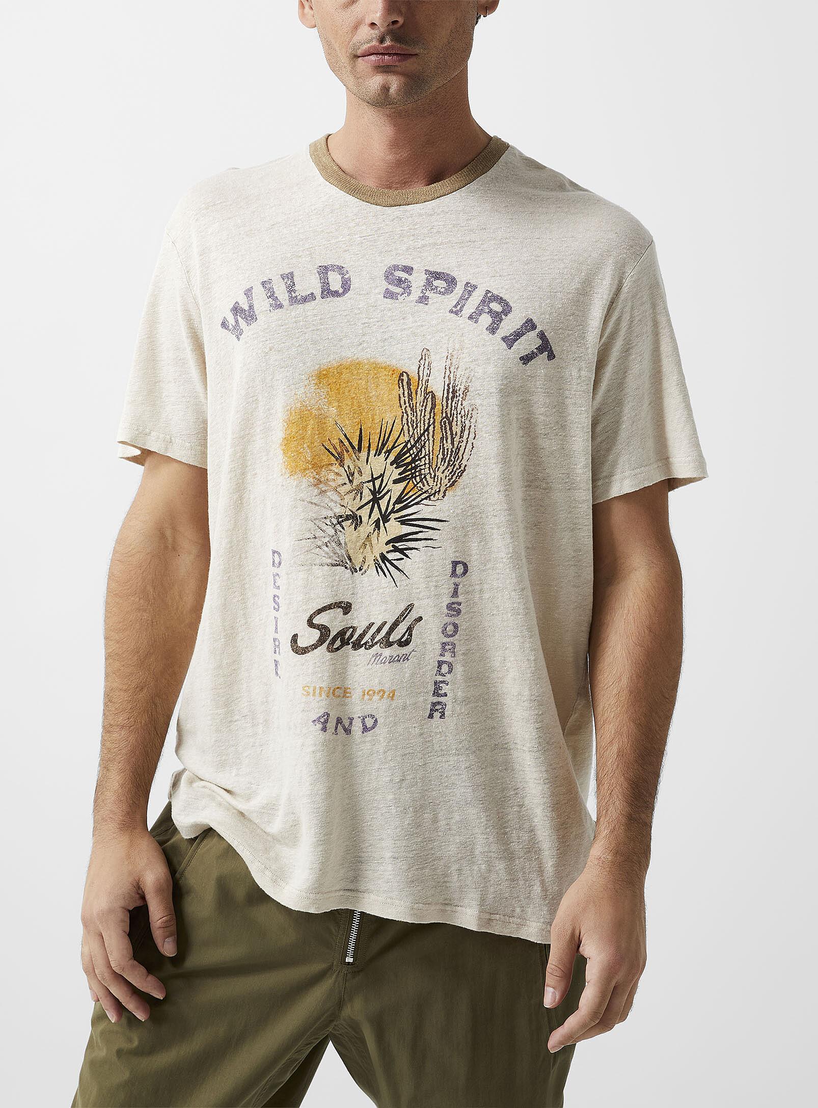 Isabel Marant Wild Spirit Honore Pure Linen T in White for