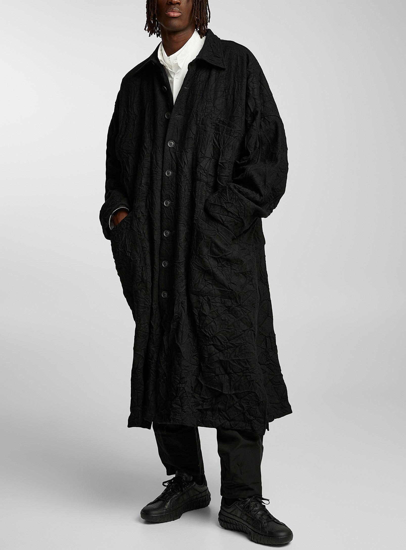 Yohji yamamoto store wool coat
