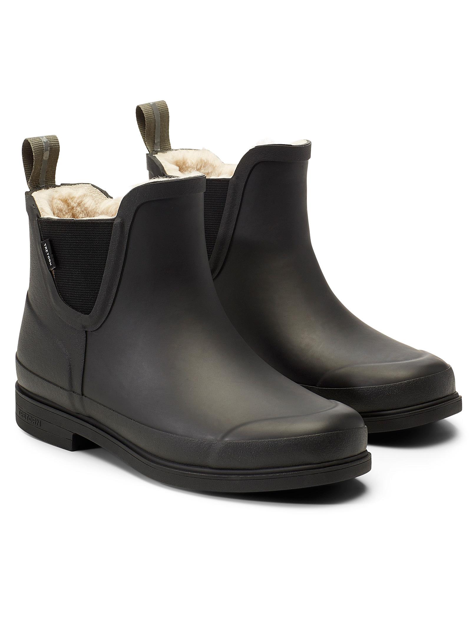 Tretorn Chelsea Eva Winter Boots in Black - Lyst