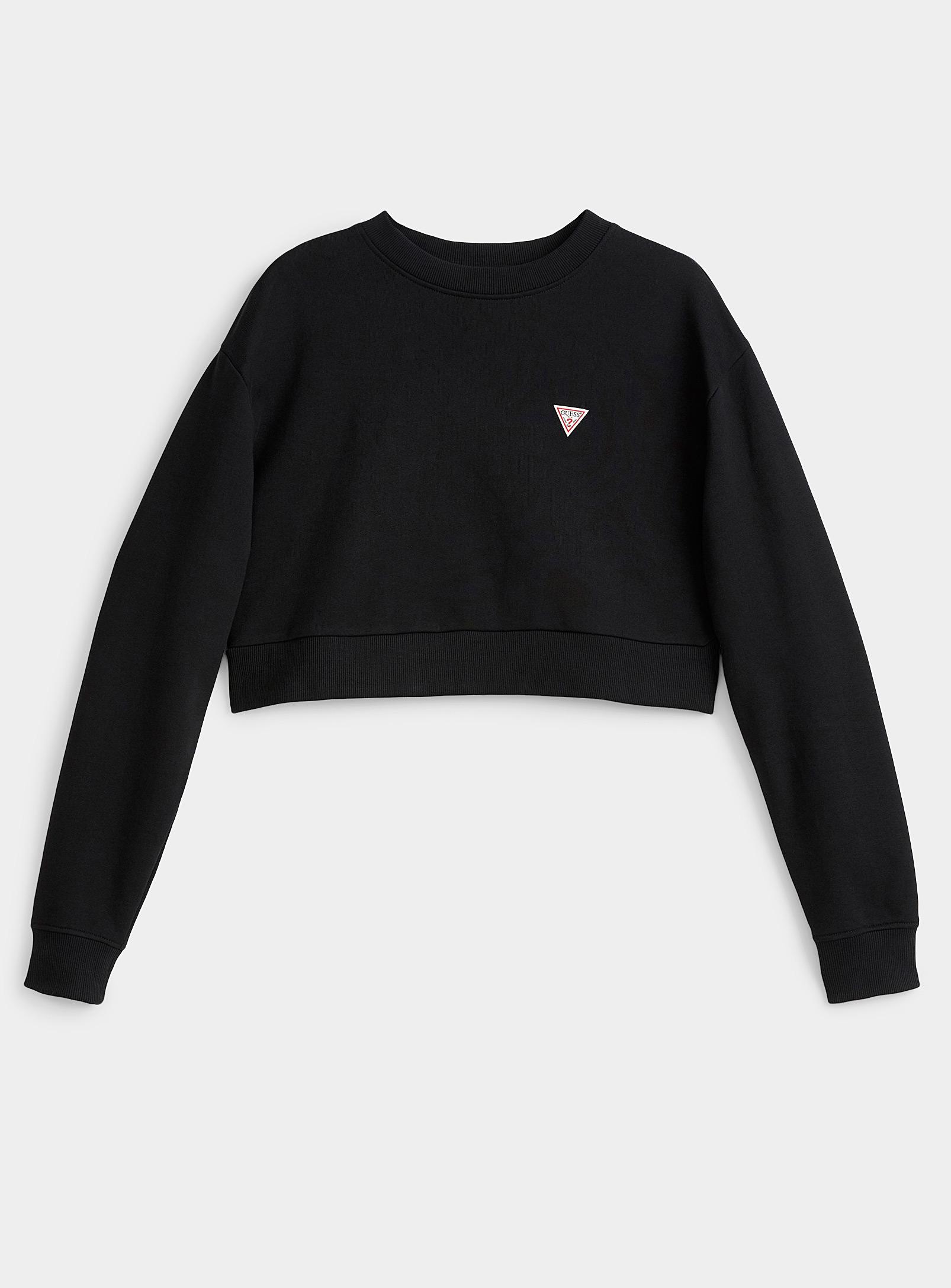 guess black sweatshirt