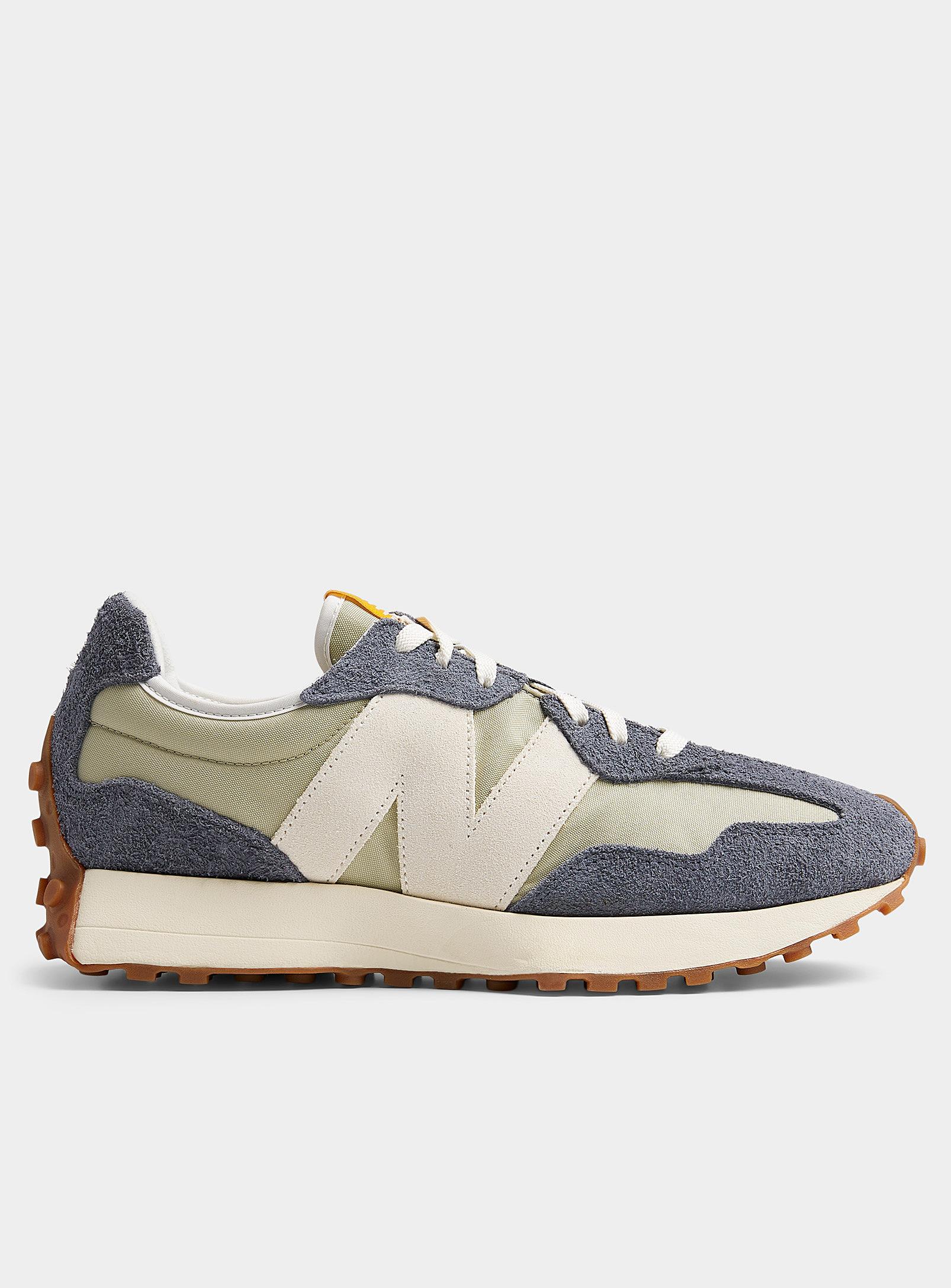 New Balance Grey And Olive 327 Sneakers Men for Men | Lyst 