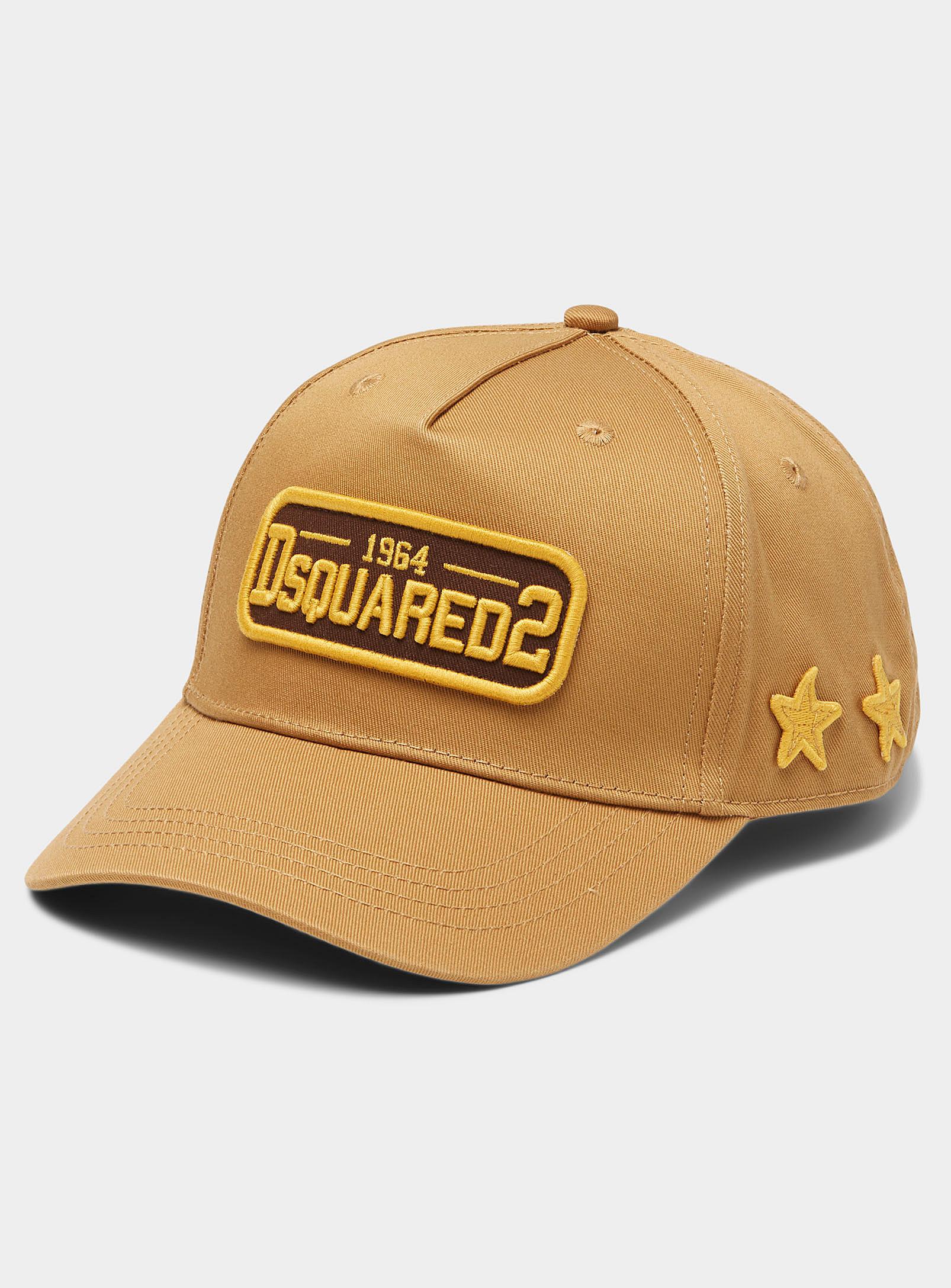 DSquared² Cotton Vintage Crest Cap in 